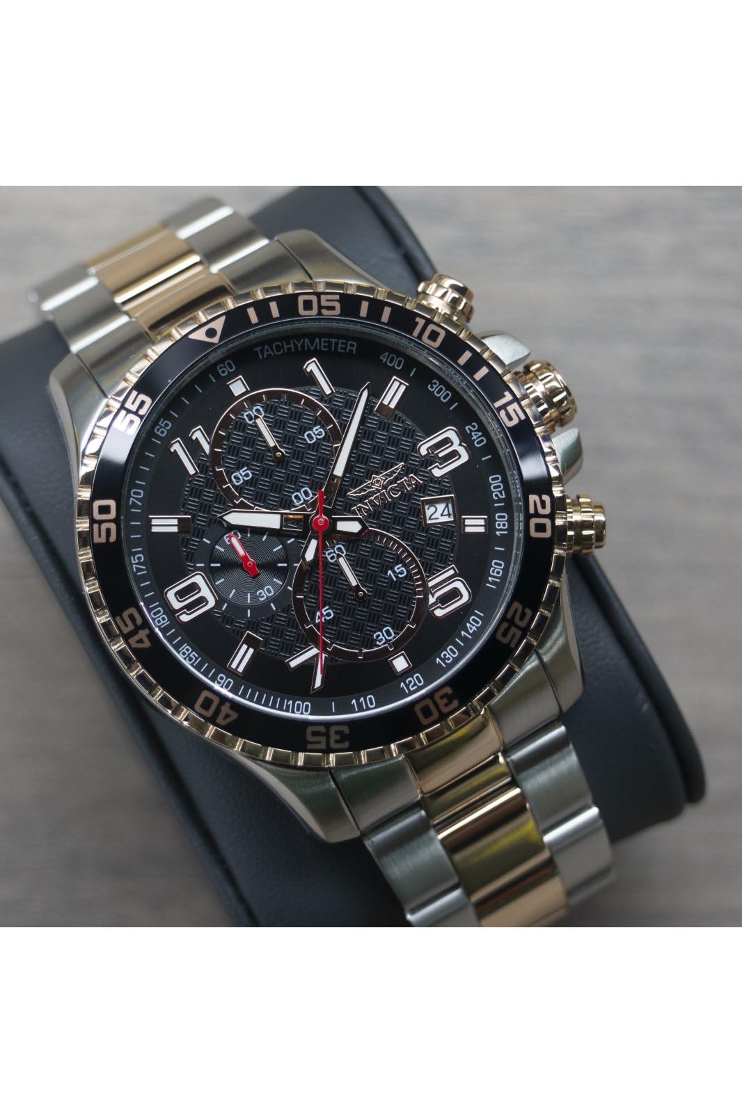 Invicta Analog Black Dial Men's Watch-14877