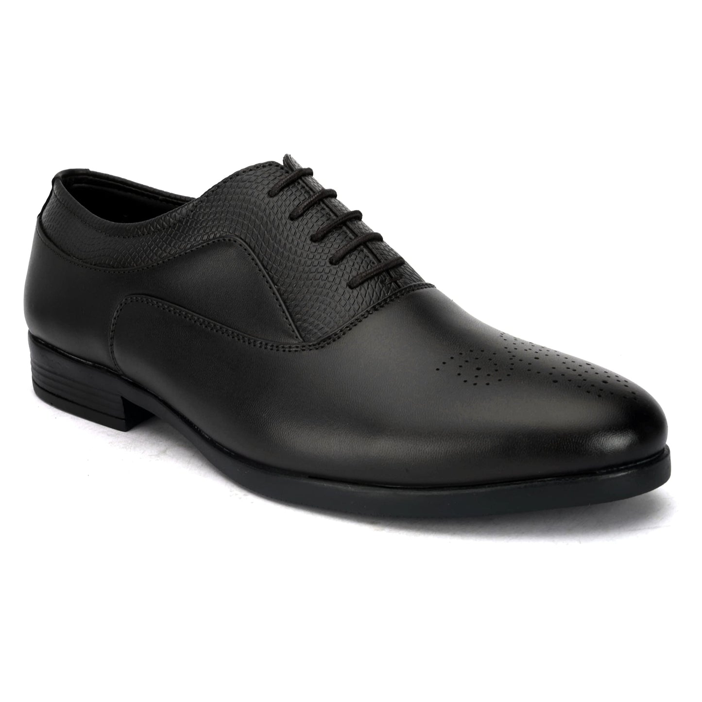 STANPHORD Men's Harmony Black Formal Shoes_11 UK (TPAJ 5006)