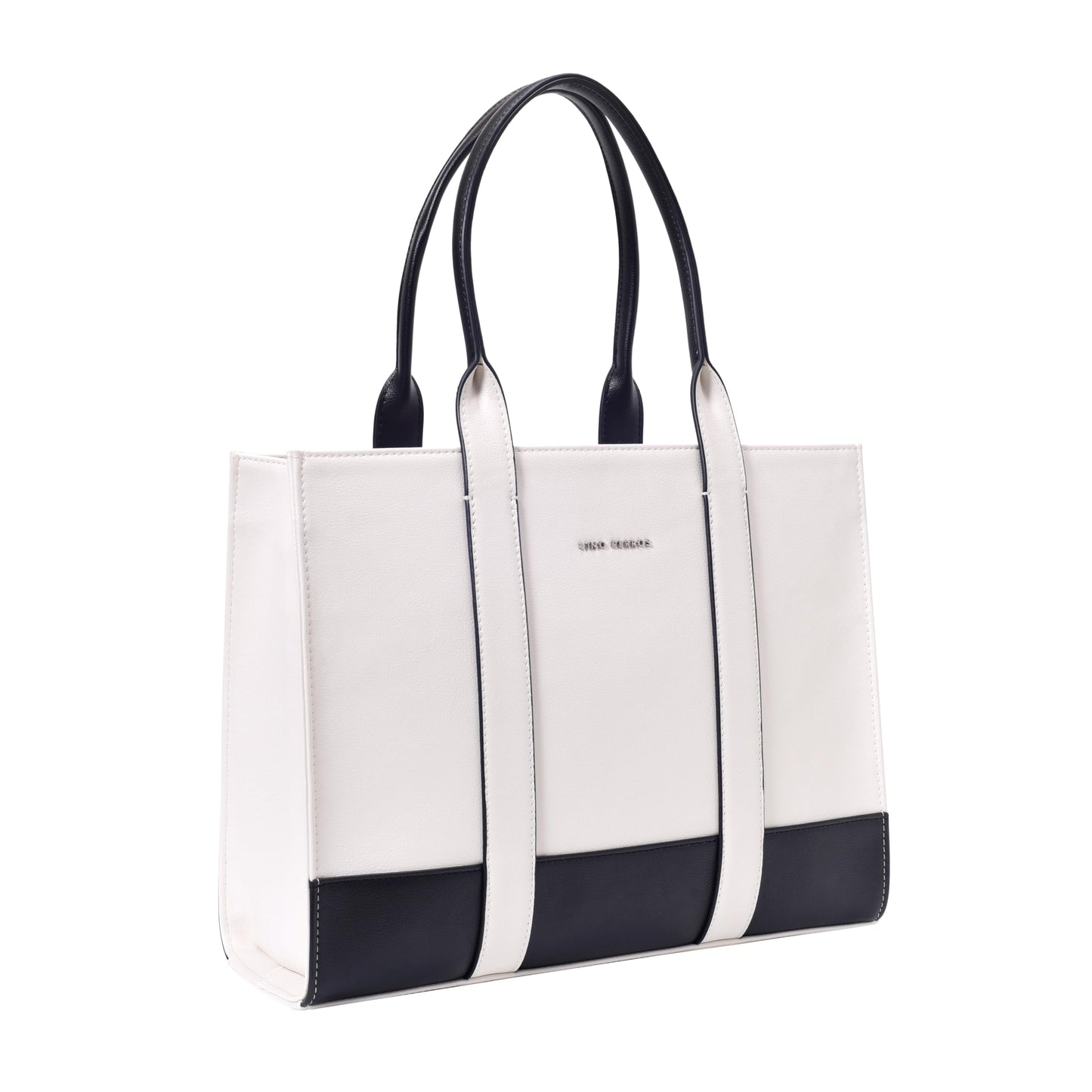 Lino Perros Color-blocked Commuter Tote bag