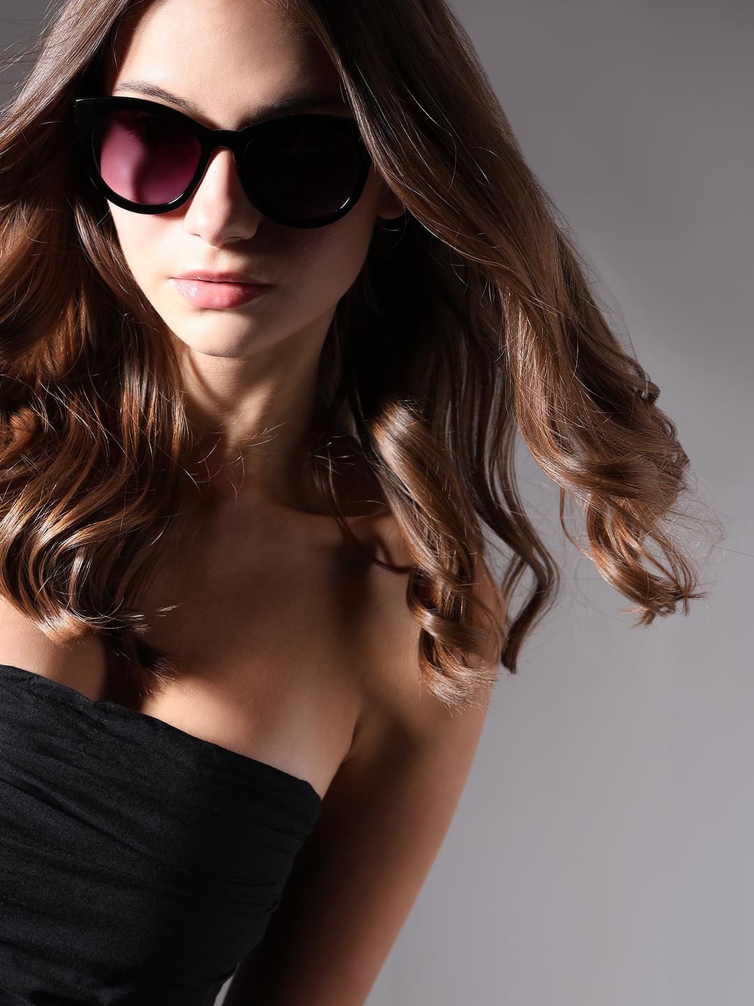 VERO MODA Women's Black Sunglasses