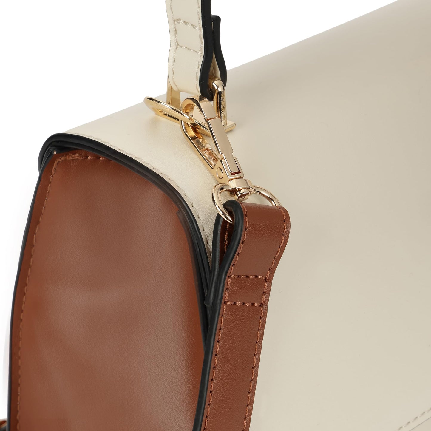 Fastrack ModLock Satchel | Women’s Faux-Leather Satchel | Dual Carry Options, Spacious Main Compartment & Quilted Front Pocket