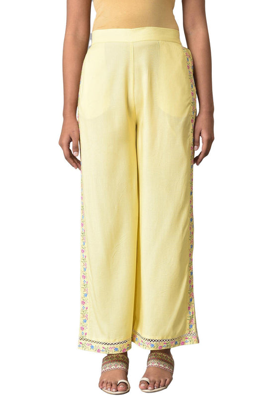 W Strechable Parallel Pants for Women | Trousers for Women | W for Woman