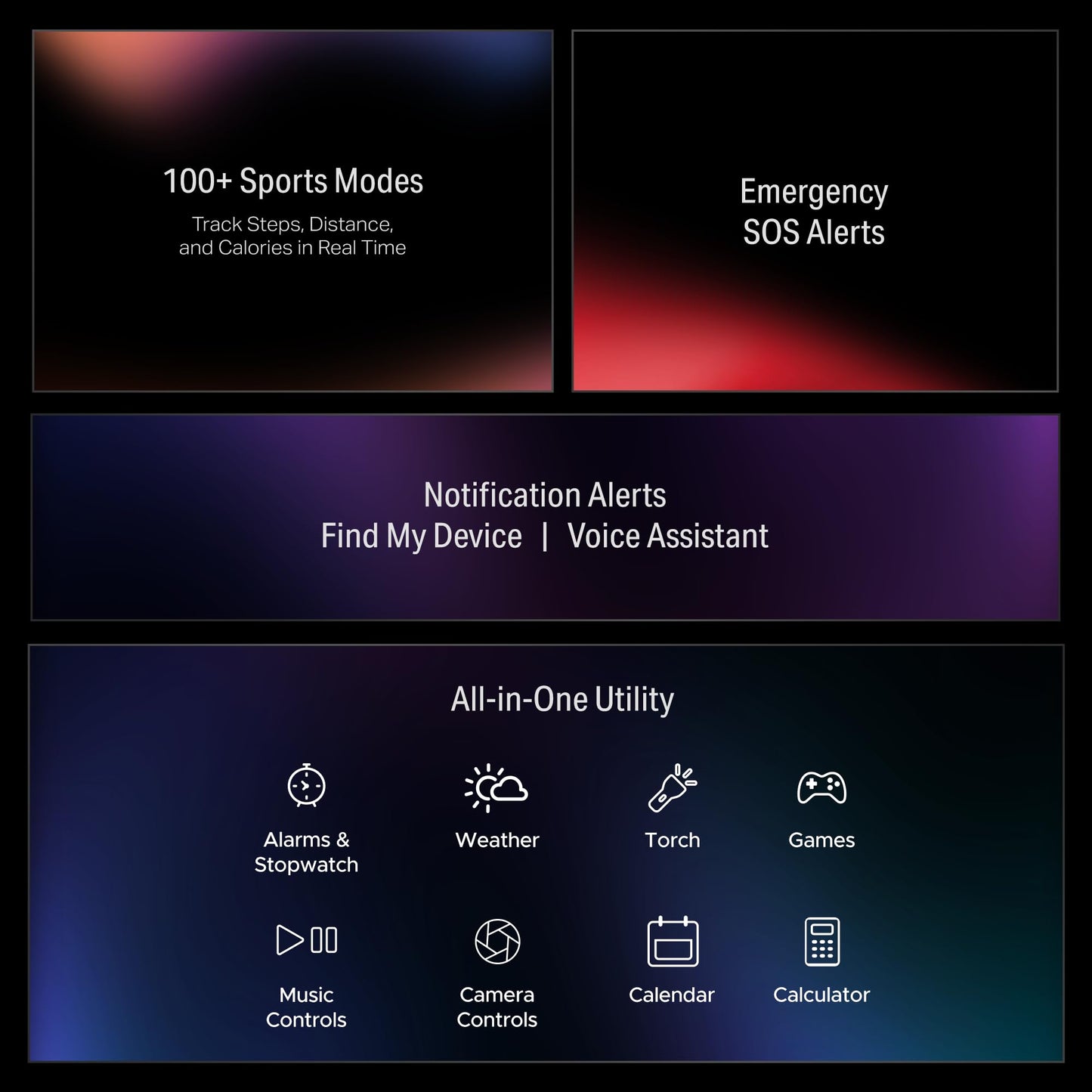 boAt New Launch Storm Infinity w/ 15 Days Extensive Battery Fueled by Huge 550mAh Battery, Fast Charge, 1.83”(4.65cm) HD Display, Functional Crown, BT Calling, Smart Watch for Men & Women (Deep Blue)