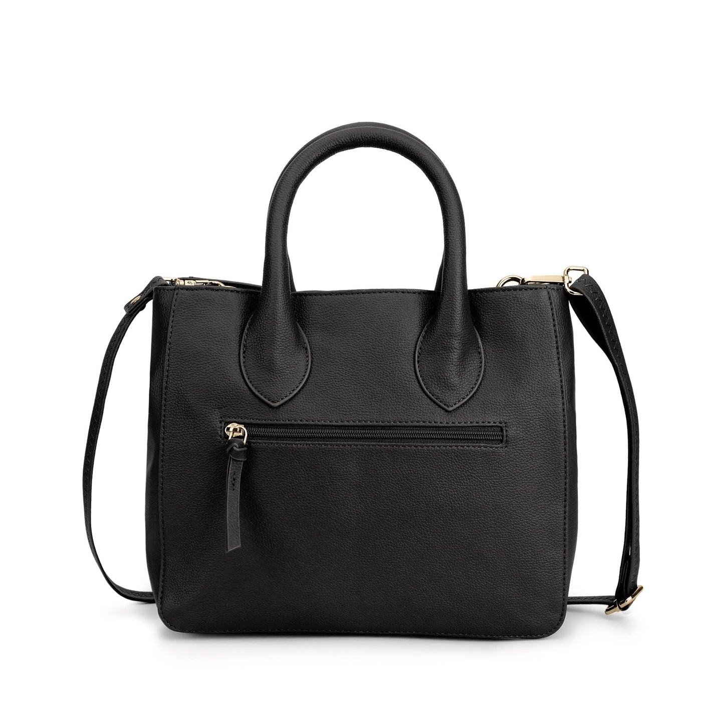 Fastrack Satchel For Women, Ladies And Girls | Stylish And Trendy Satchel Bag For Girls, Ladies And Women | Made Up Of Premium Pu Leather Material, Black