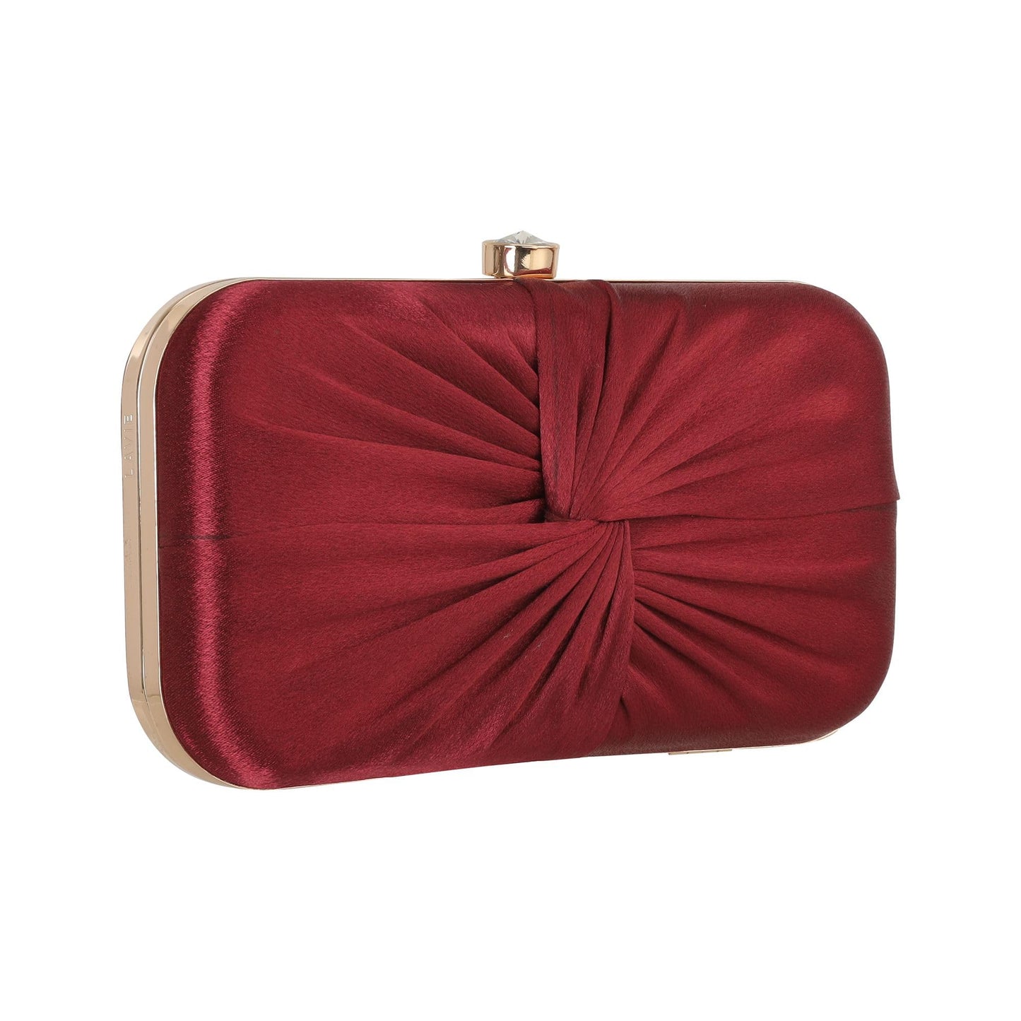 Lavie Women's Oval Frame Clutch | Detachable Chain Sling Strap | Ladies Purse Wallet