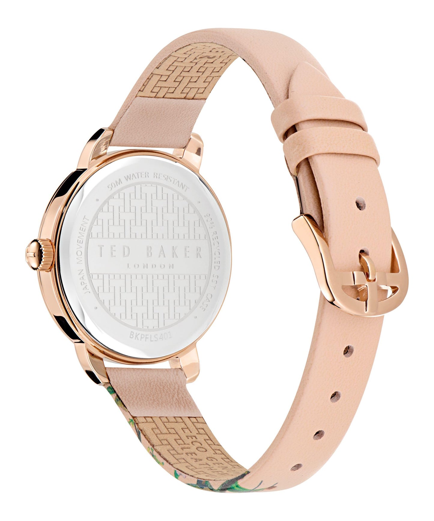 Ted Baker Fleure Fashion 34 mm White Dial Women Analog Watch- BKPFLS401
