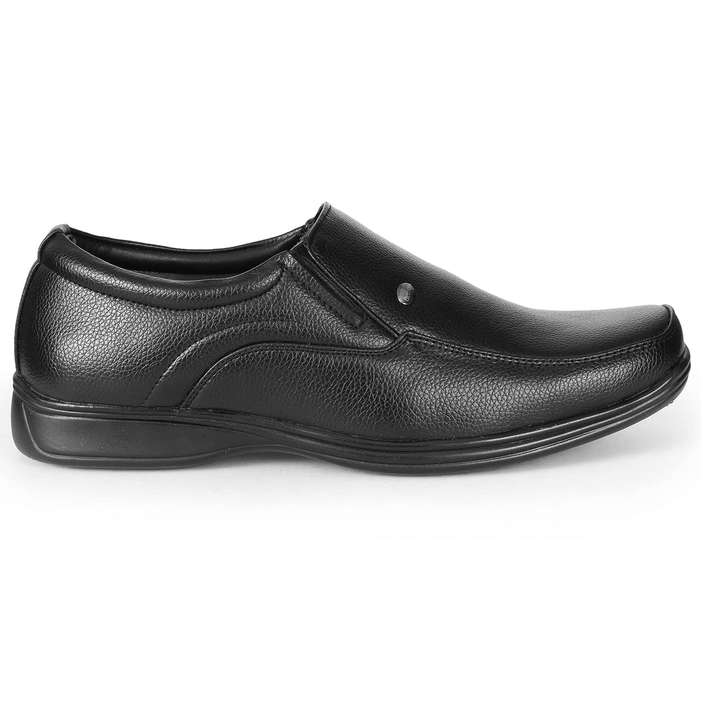 Action Shoes Men's Synthetic Leather Black Formal Shoes (9 UK/India)