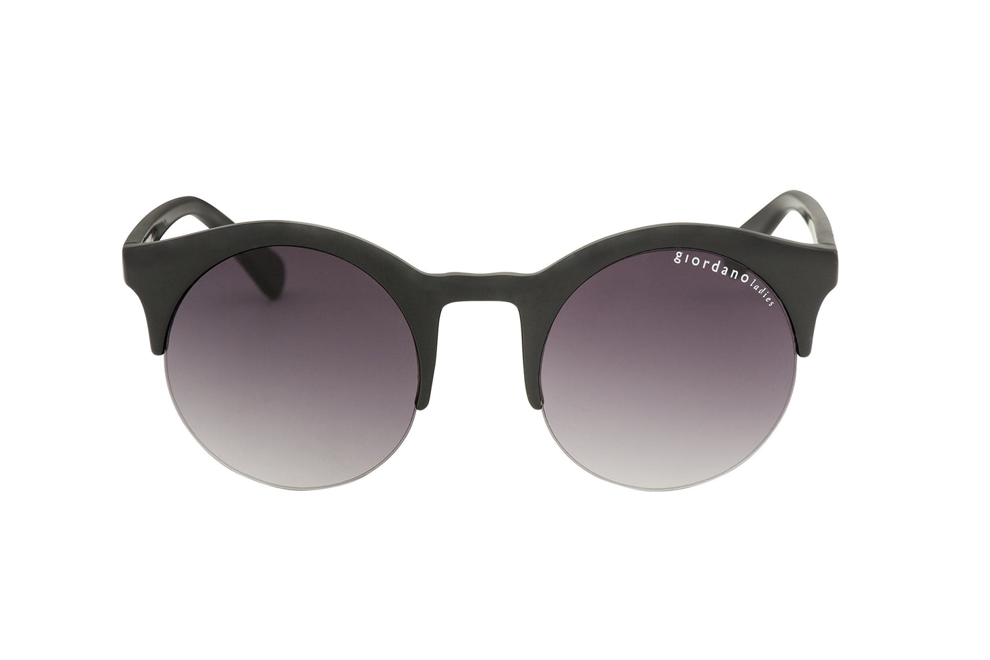 Giordano UV Protected Round Women Sunglasses - (GLS804C001|50|Green gradient lens)