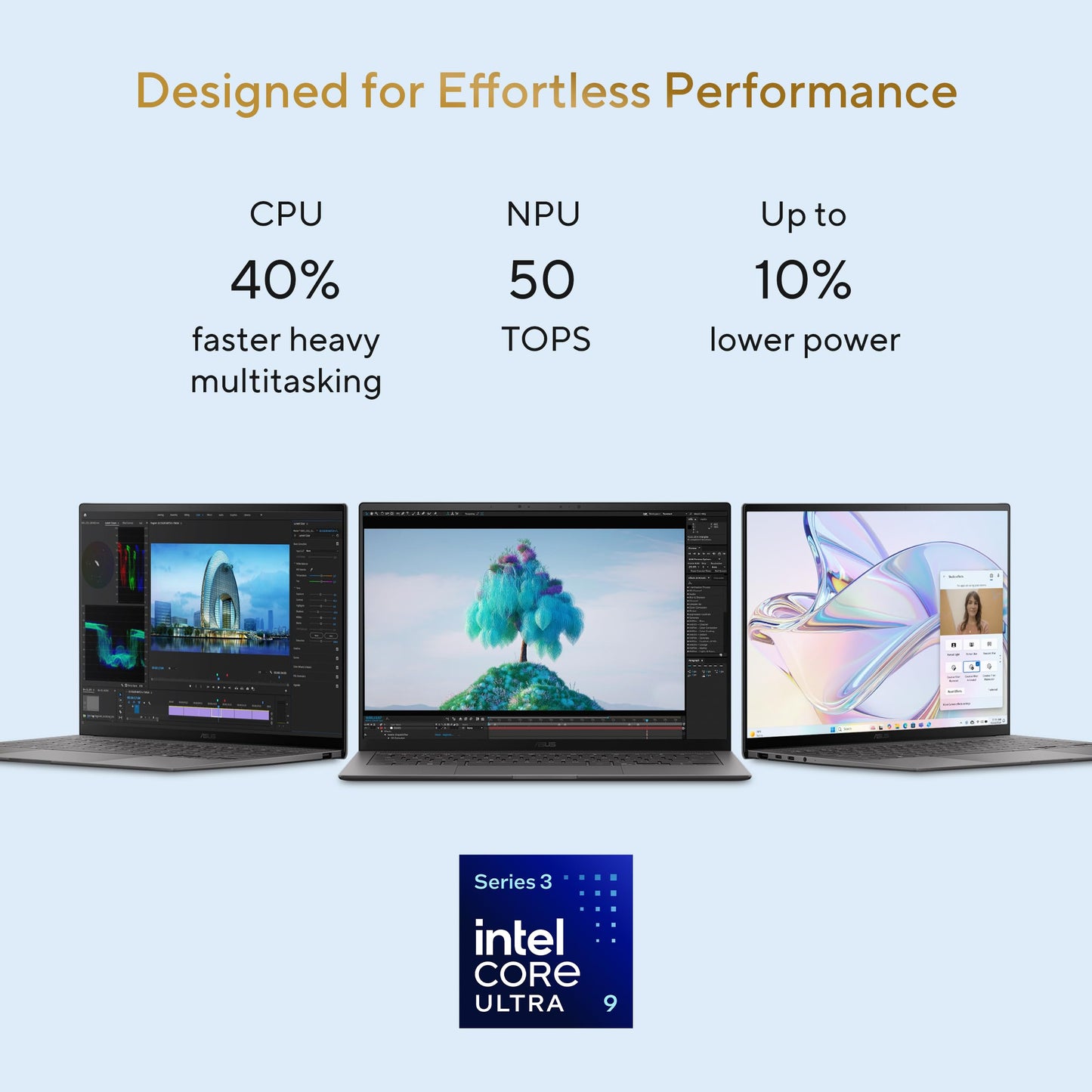 ASUS Zenbook S14 (2026),Smartchoice,Intel Core Ultra 9 (Series 3),Intel iGPU,32GB /1TB SSD,3K OLED,Touchscreen,14"(35.5 cm),Win 11,M365 Basic(1Y),Office 24, White,1.2 Kg,UX5406AA-SU189WS,Copilot+ PC