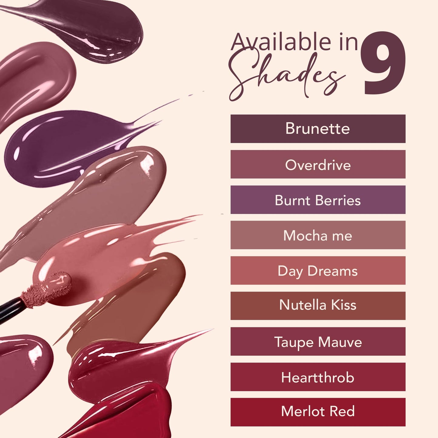 Carlton London Liquid Matte Chuffed Kiss Mocha Me Lipsticks |Enriched with Vitamin E, Avocado Oil | Matte Finish, Non-Sticky and Non-Drying | Upto 12 Hrs- 3ML (Day Dreams)