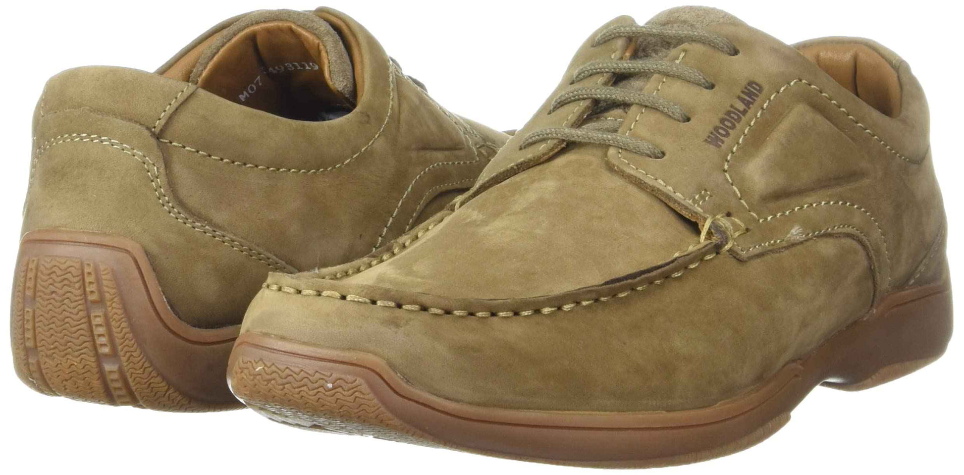 Woodland Mens OGC 3493119 Dubai Khaki Sneaker - 8 UK (42 EU) (OGC 3493119)