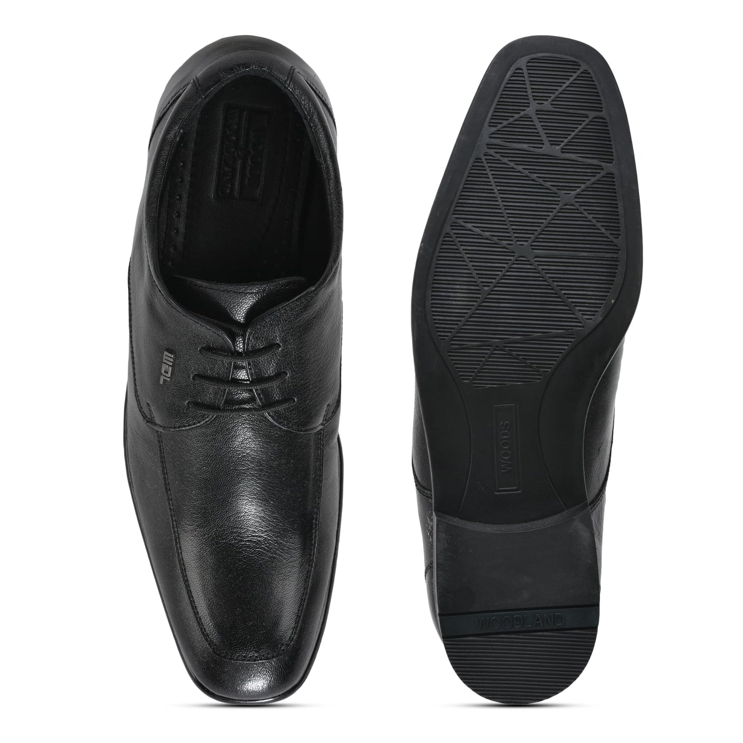 Woodland Men's Black Softy Formal Shoes-10 UK (44EURO) (GF 4733022)