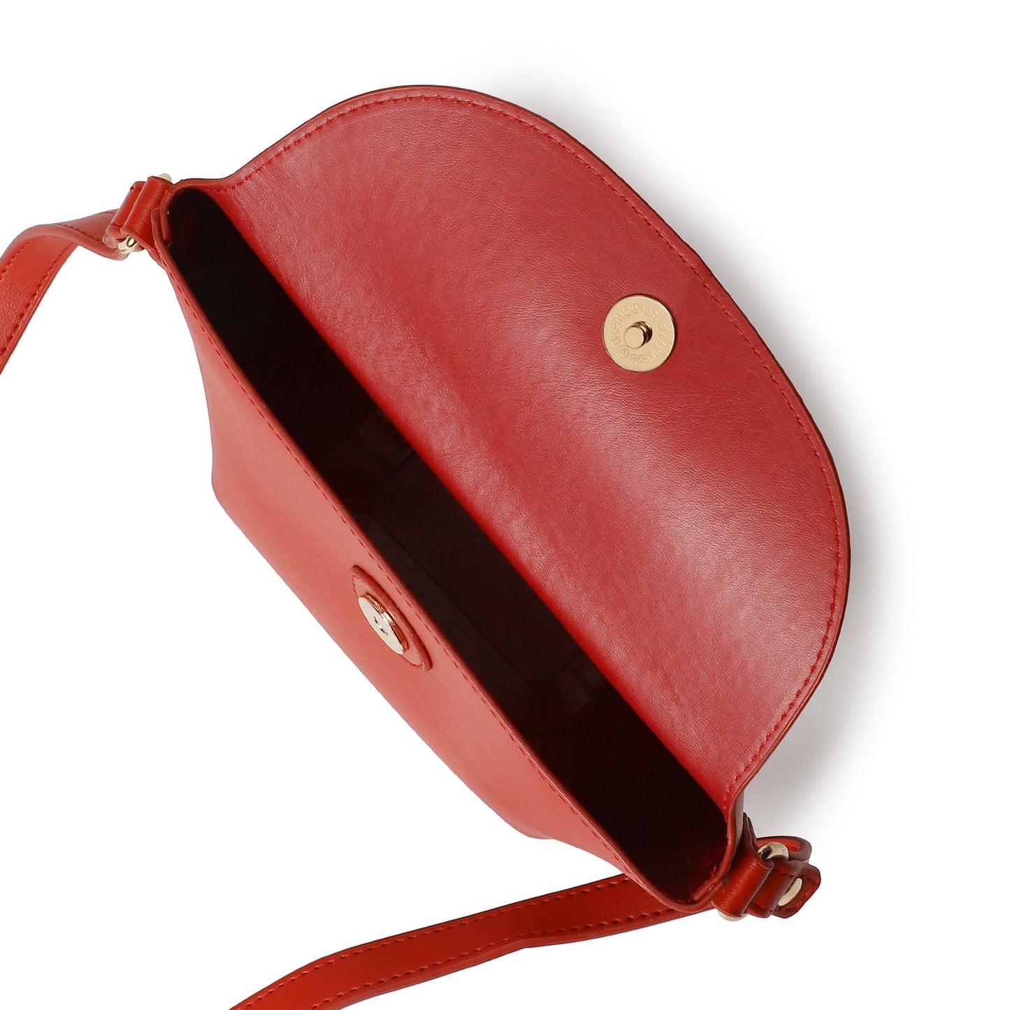 Fastrack Catch Me If You Can Sling Bag for Women | Small Size with Flap and Button Lock, Adjustable Strap | Stylish, Functional Sling Bag for On-the-Go