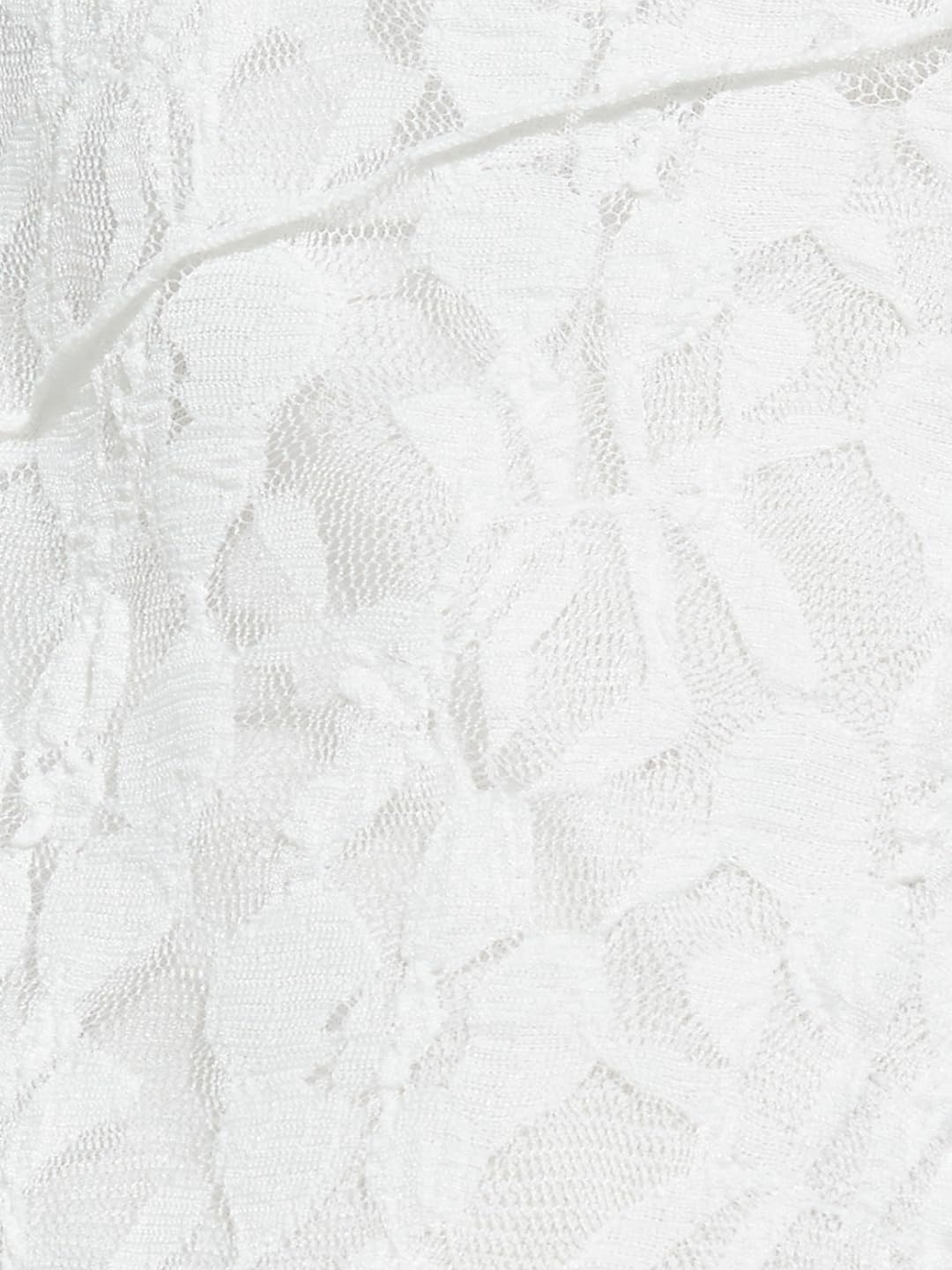 Max Women Lace A-line Midi Skirt(Off White_XL)