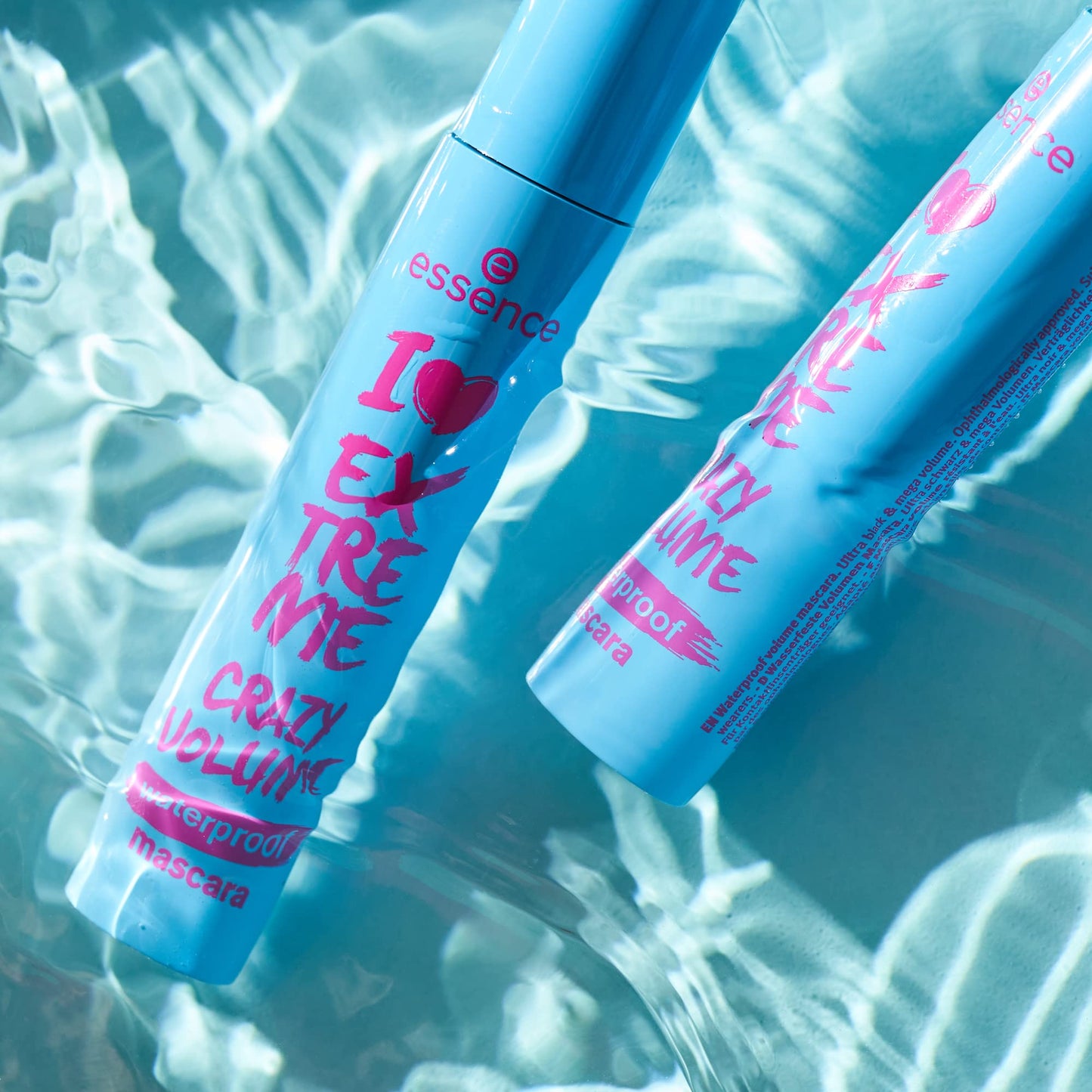 essence I LOVE EXTREME CRAZY VOLUME waterproof mascara, volumizing, instant result, intensive (12ml)