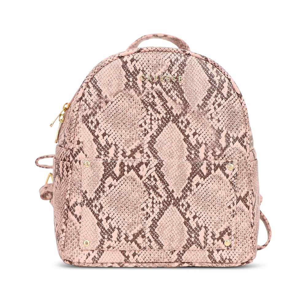 Caprese Canes Fashion Backpack for Women (Small, Blush)