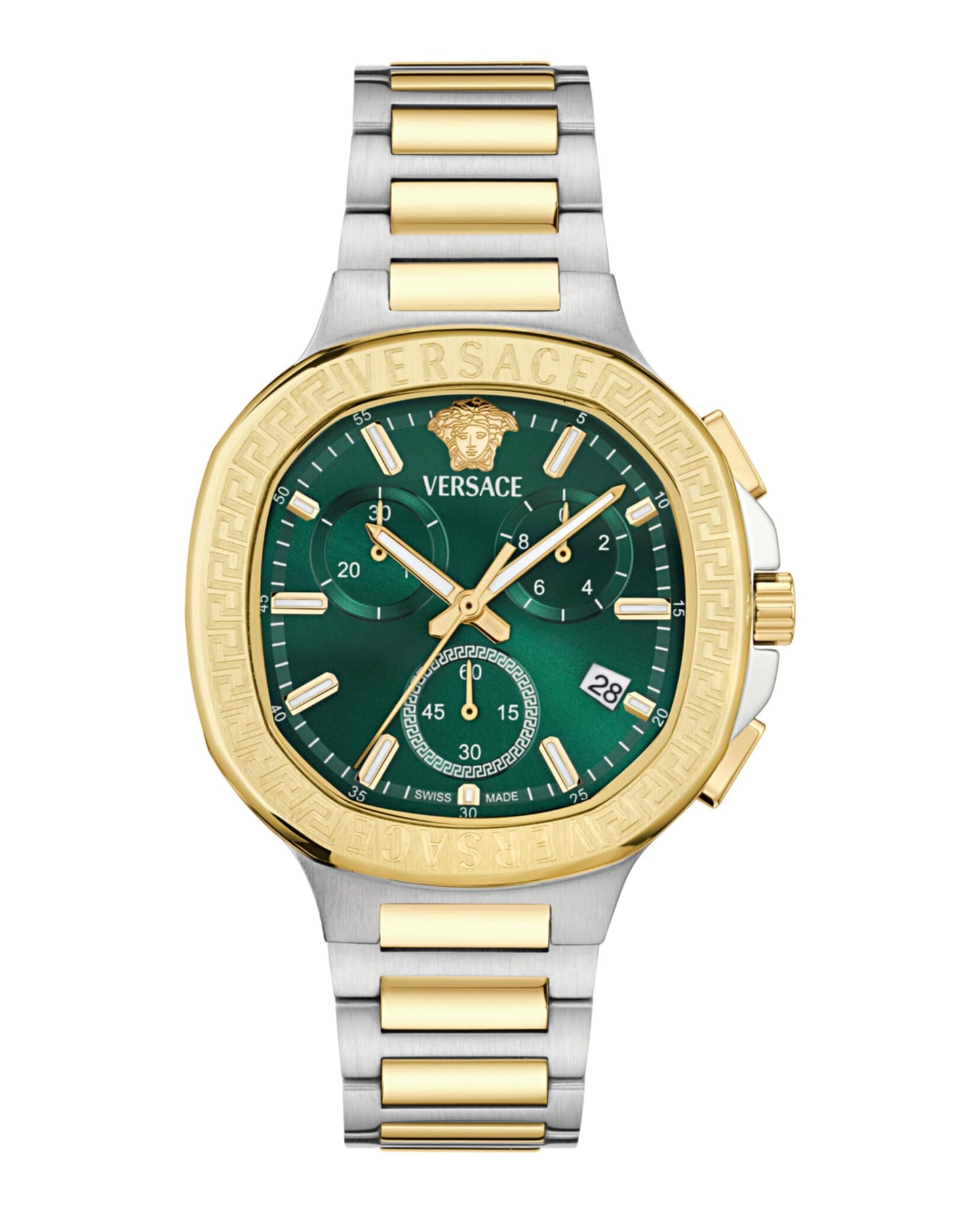 Versace Analog Green Dial Unisex's Watch-VEVCA0624