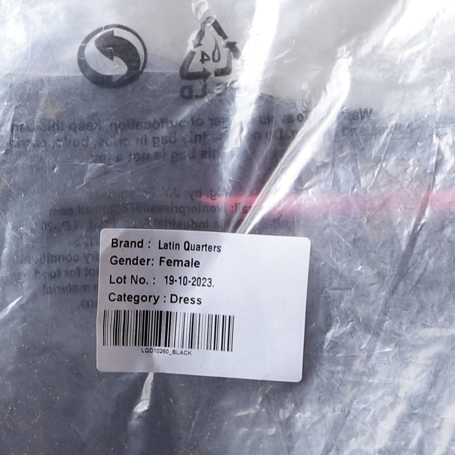 Latin Quarters Women Black Solid Maxi Dress_S