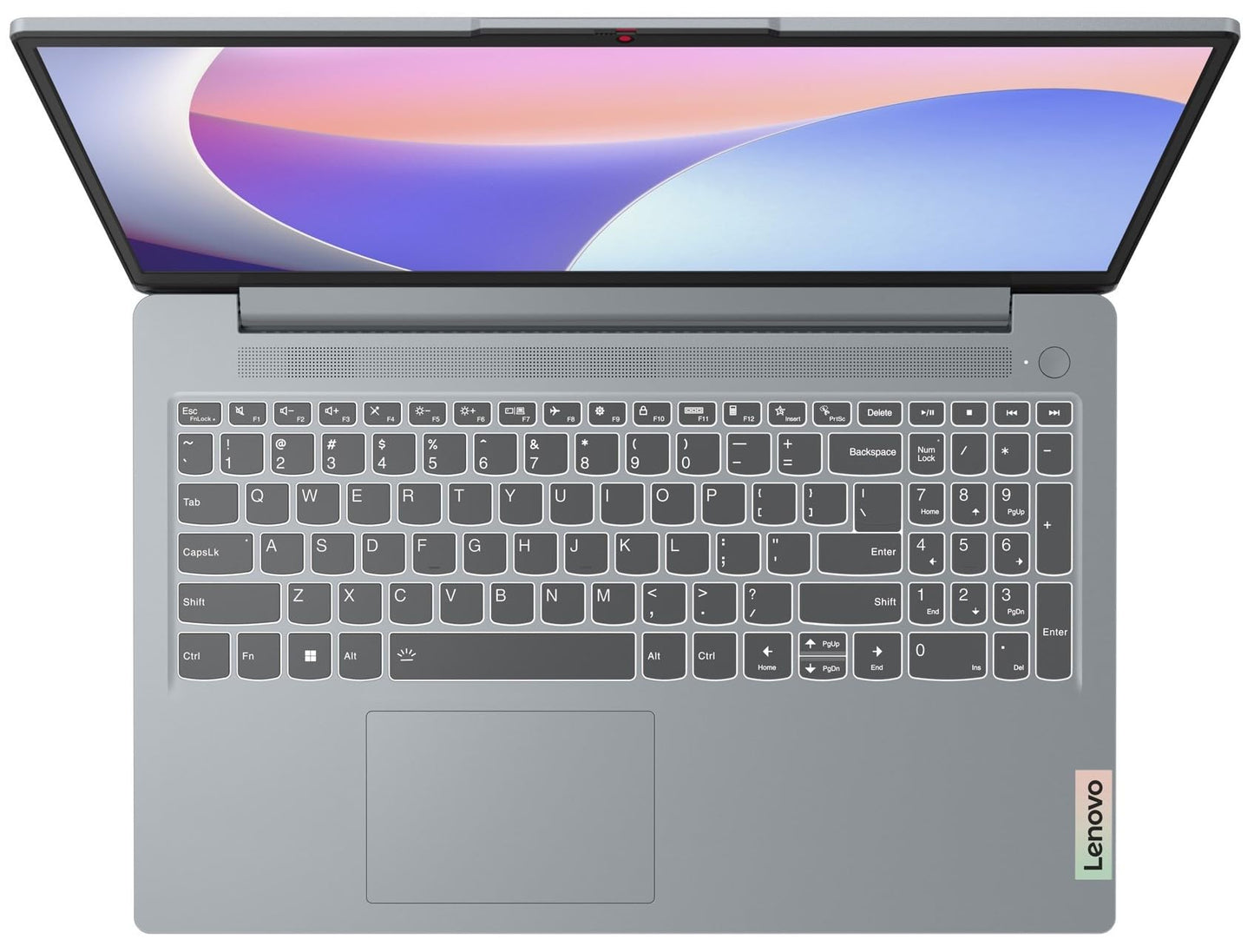 Lenovo IdeaPad, Intel Core i5 12th Gen 12450H, 16GB RAM, 512GB SSD, FHD 15.6"(39.6cm), Windows 11, Office Home 2024, Arctic Grey, 1.62Kg, 83ER00MDIN, Thin & Light, 3months Game Pass Laptop