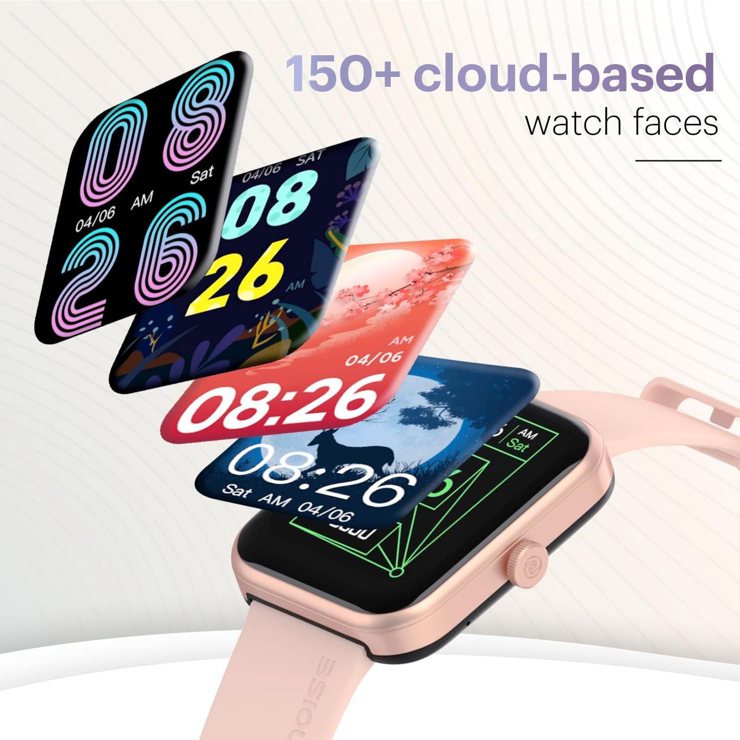 Noise Pulse 2 Max 1.85" Display, Bluetooth Calling Smart Watch, 10 Days Battery, 550 NITS Brightness, Smart DND, 100 Sports Modes, Smartwatch for Men and Women (Space Blue)