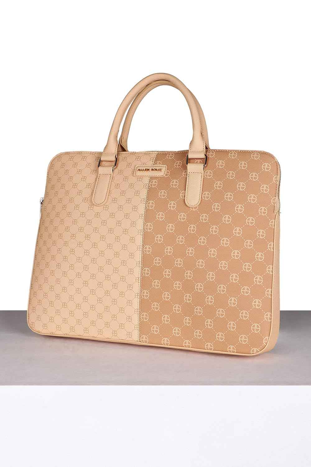 Allen Solly Women Beige Casual Laptop Bag