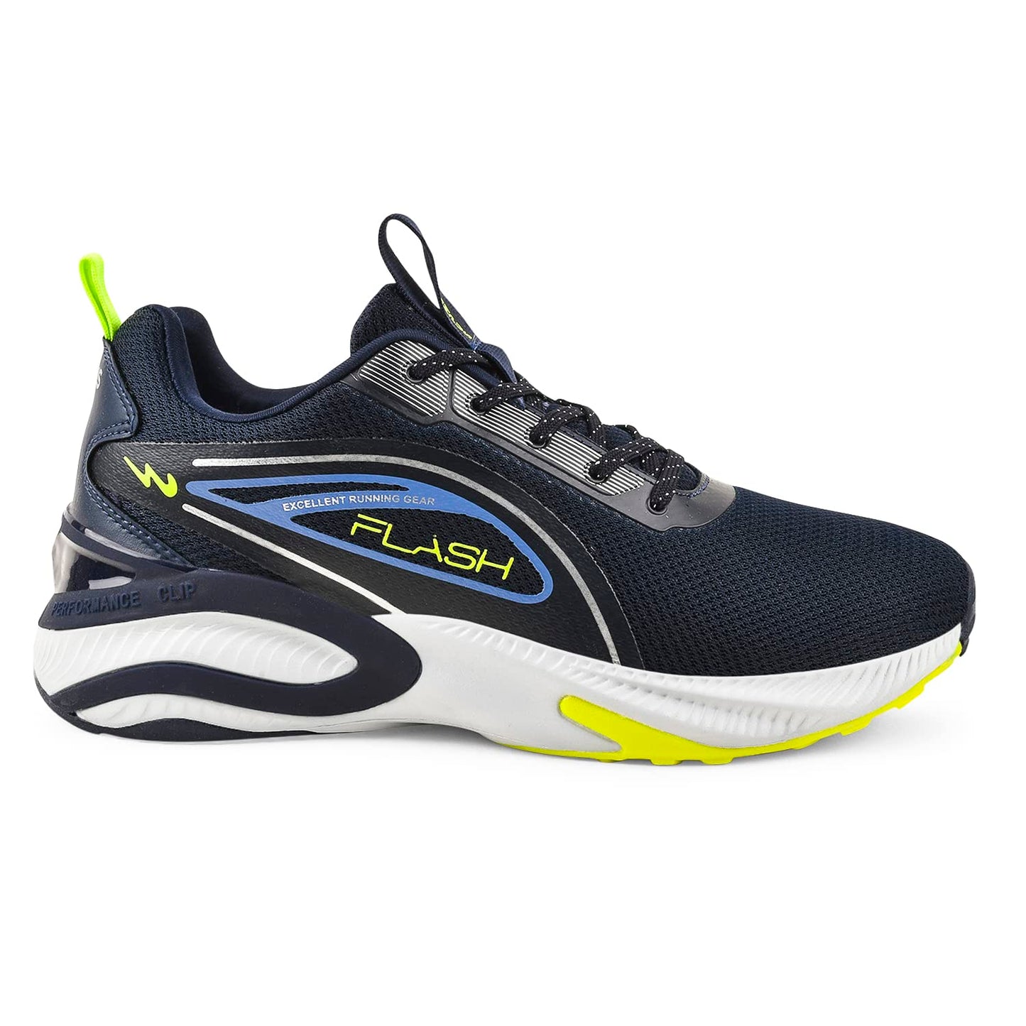 Campus Men's Flash NEW Running Shoes Navy/F.GRN - 6UK/India