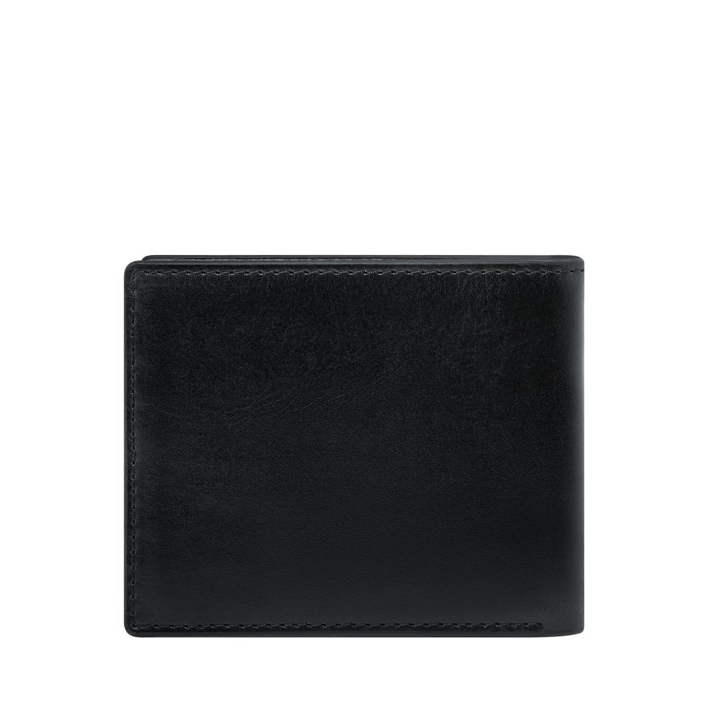 Fossil Mens Leather Derrick Black Wallet ML4703001