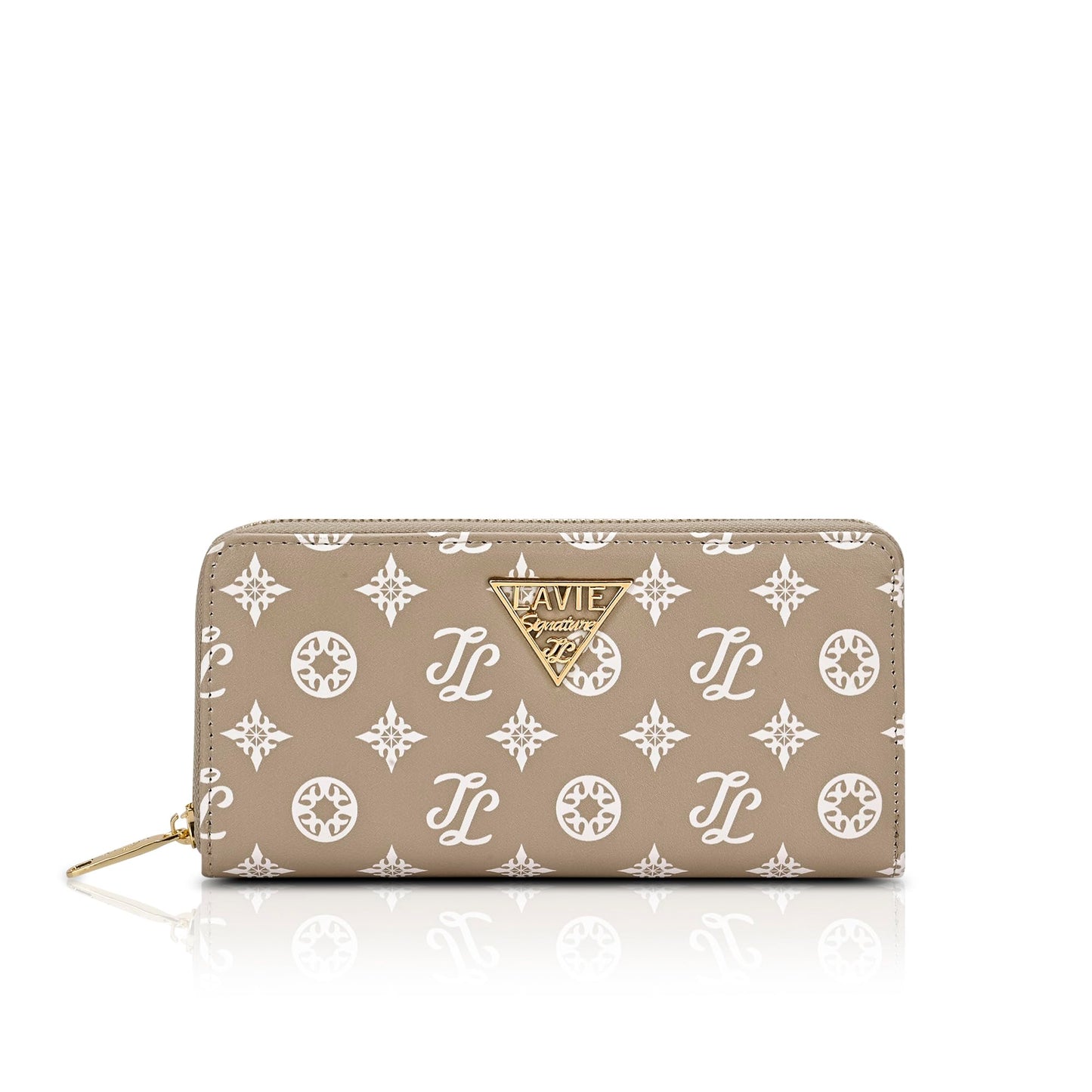 Lavie Signature Women's Mono Berlin Zip Wallet | Gift for Women