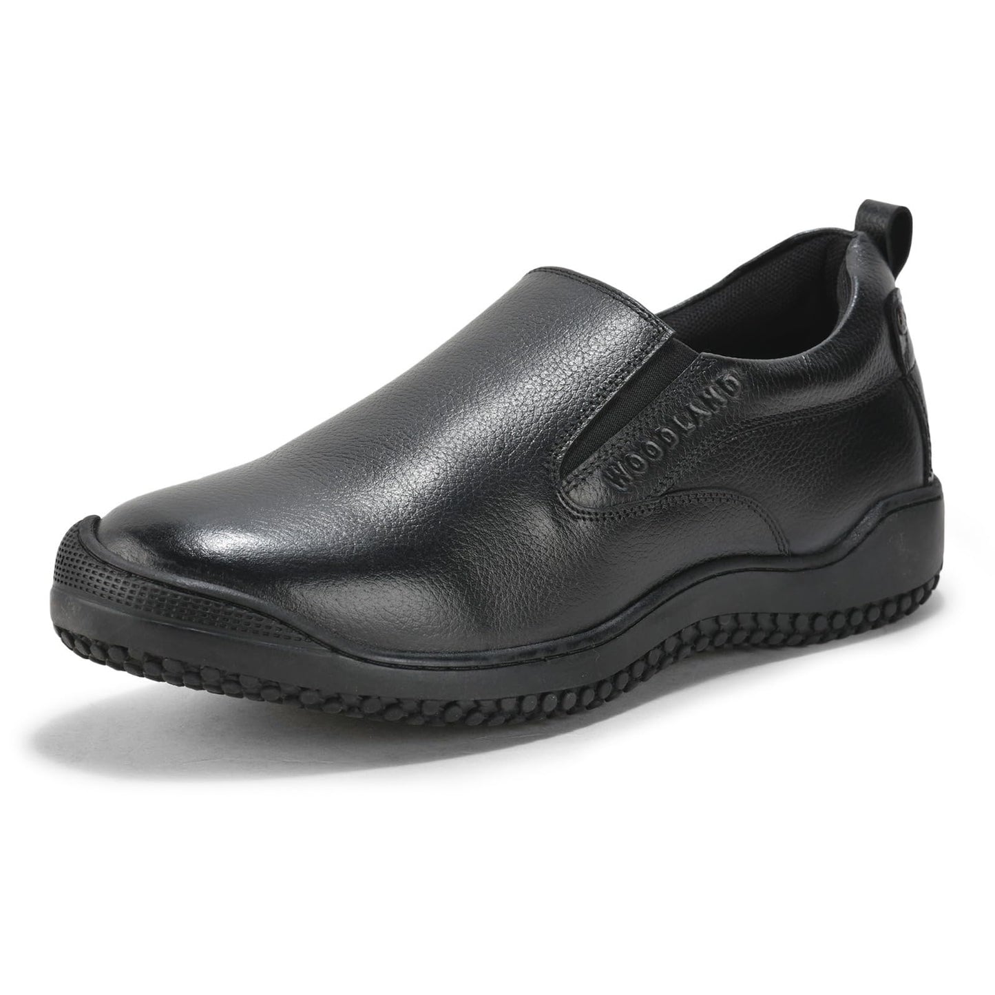 Woodland Men's Black Softy Formal Shoes-8 UK (42EURO) (OGW 6271024)