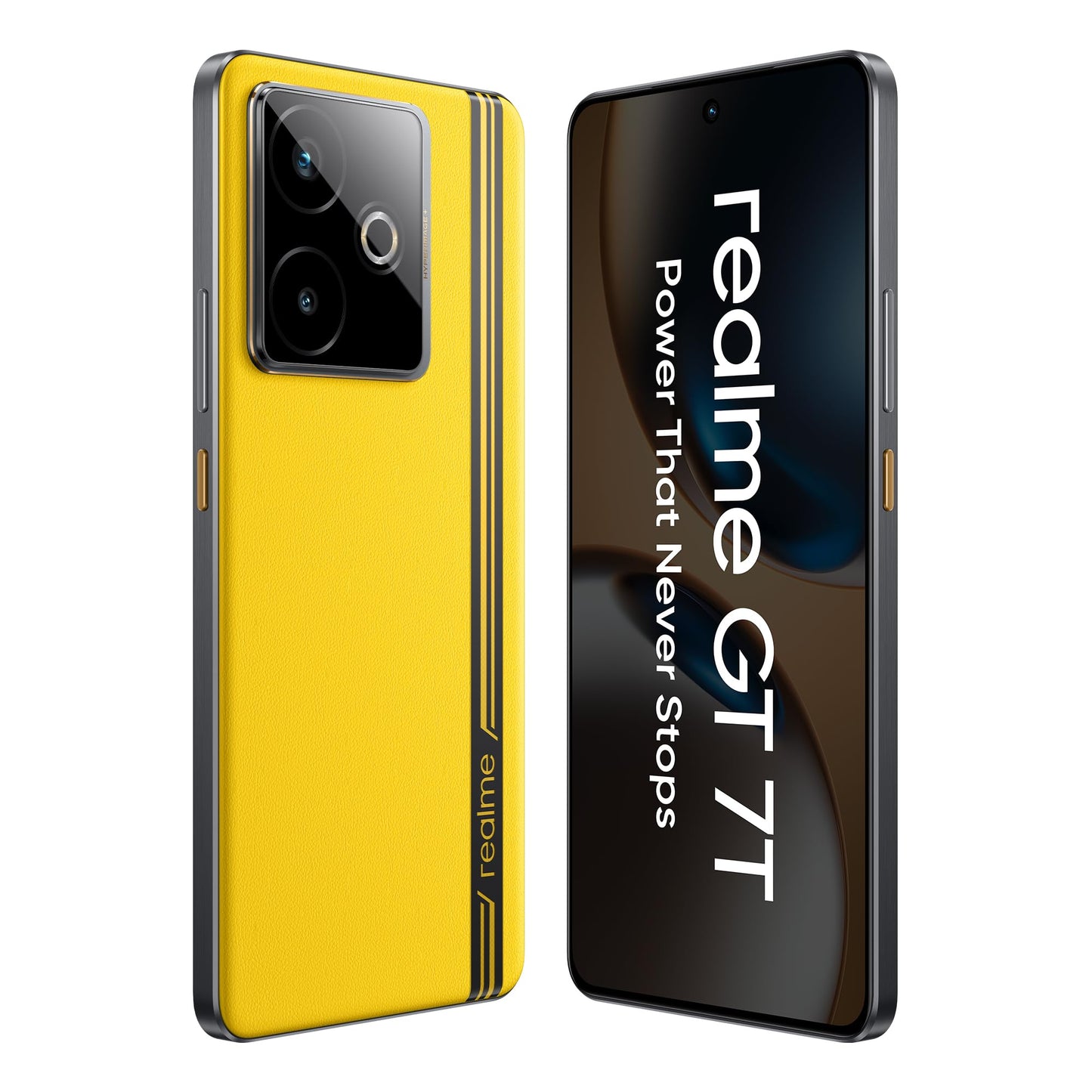 realme GT 7T (Racing Yellow,8GB+256GB) | MediaTek D8400 MAX | Strongest Battery Combo 7000mAh + 120W | AI 4K 60FPS Travel Camera | 360° Cooling IceSense Design with Graphene | 6000 nits Display