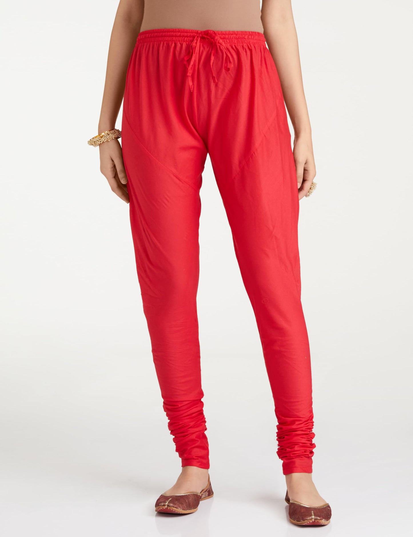 BIBA Wwomen Cotton Printed Anarkali Salwar Kurta Dupatta (SKDASSORTED5919E_Red_40)