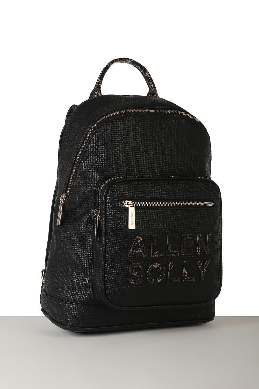 Allen Solly Women Black Casual Backpack
