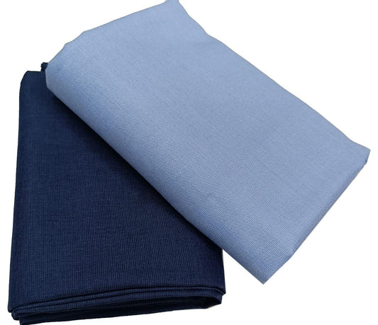 Siyaram's Men's Combo Poly Blend Checks Shirt and Trouser Unstitched Fabric Set -Gift Pack (Multicolour_Free Size)