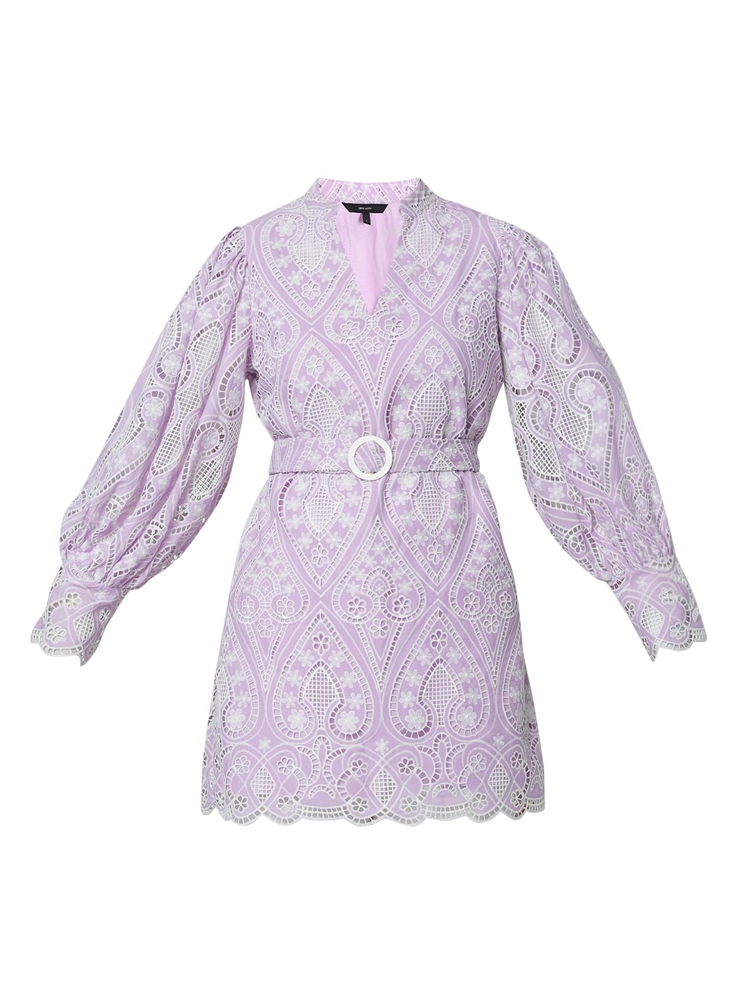 VERO MODA Women's Cotton Fit and Flare Mini Dress