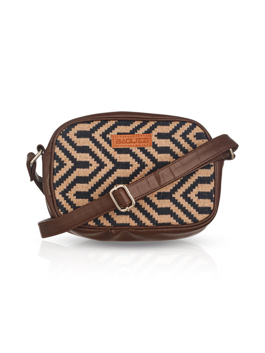 BAGUZZI Handmade Vegan Leather Women's Sling Cross-Body Adjustable Shoulder Strap