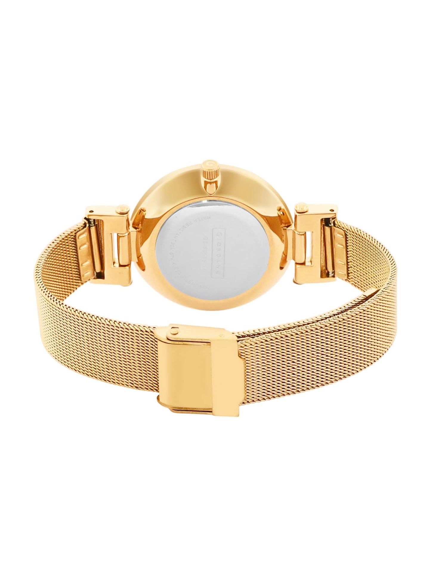 Giordano Analog Stylish Watch for Women Water Resistant Fashion Watch Round Shape with 3 Hand Mechanism Wrist Watch for Girls & Ladies to Compliment Your Look/Ideal Gift for Female - GZ-60056