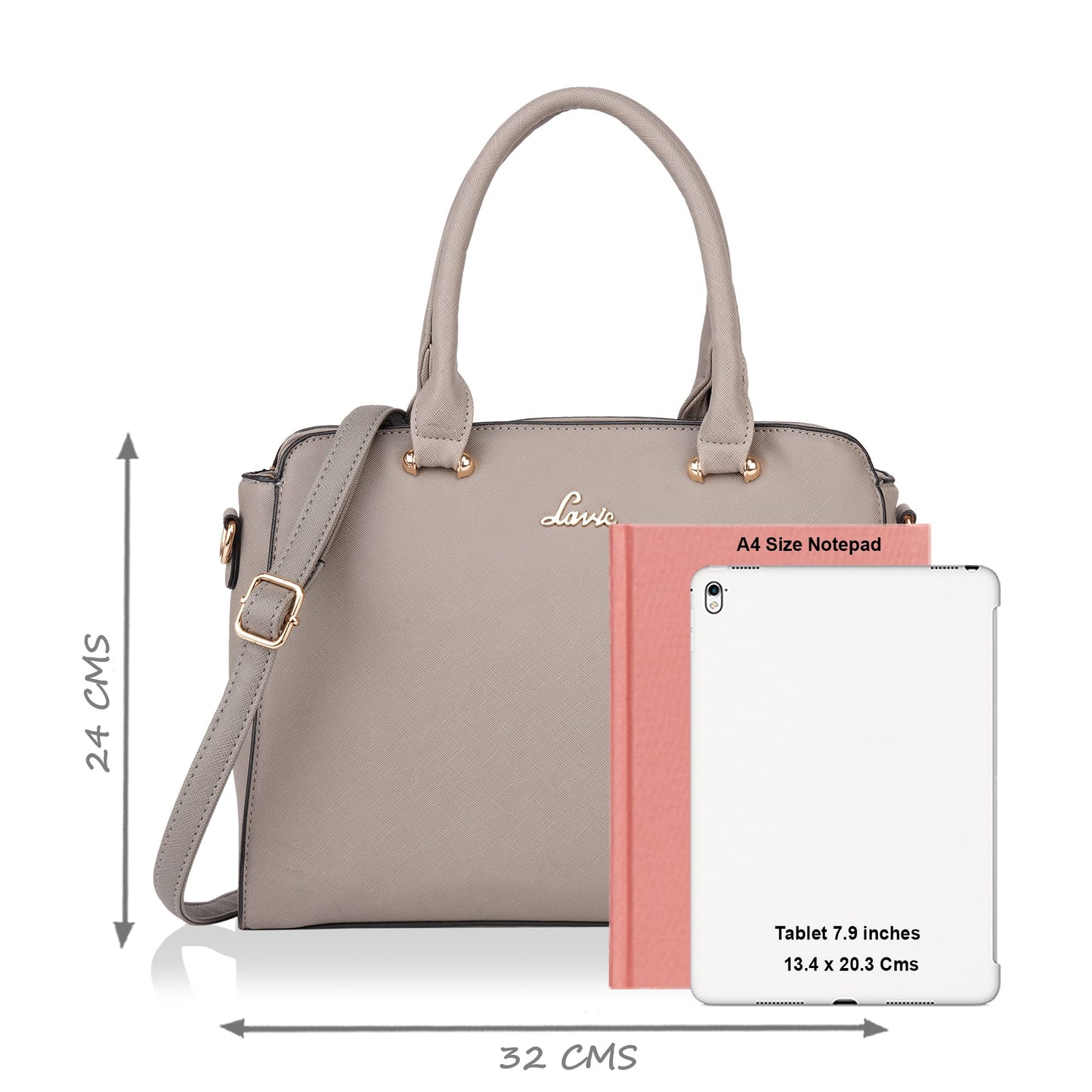 Lavie Women's Handbag (Grey)