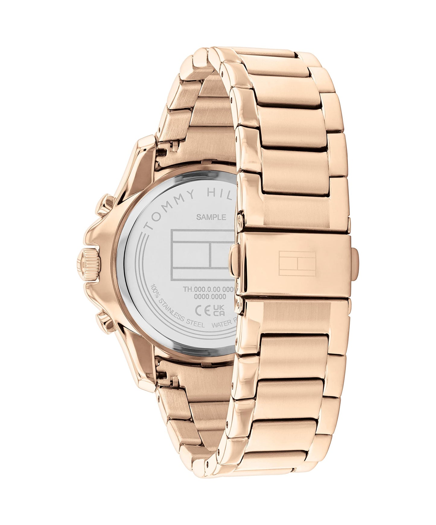 Tommy Hilfiger Quartz Multifunction Grey Dial Stainless Steel Strap Watch for Women-TH1782572