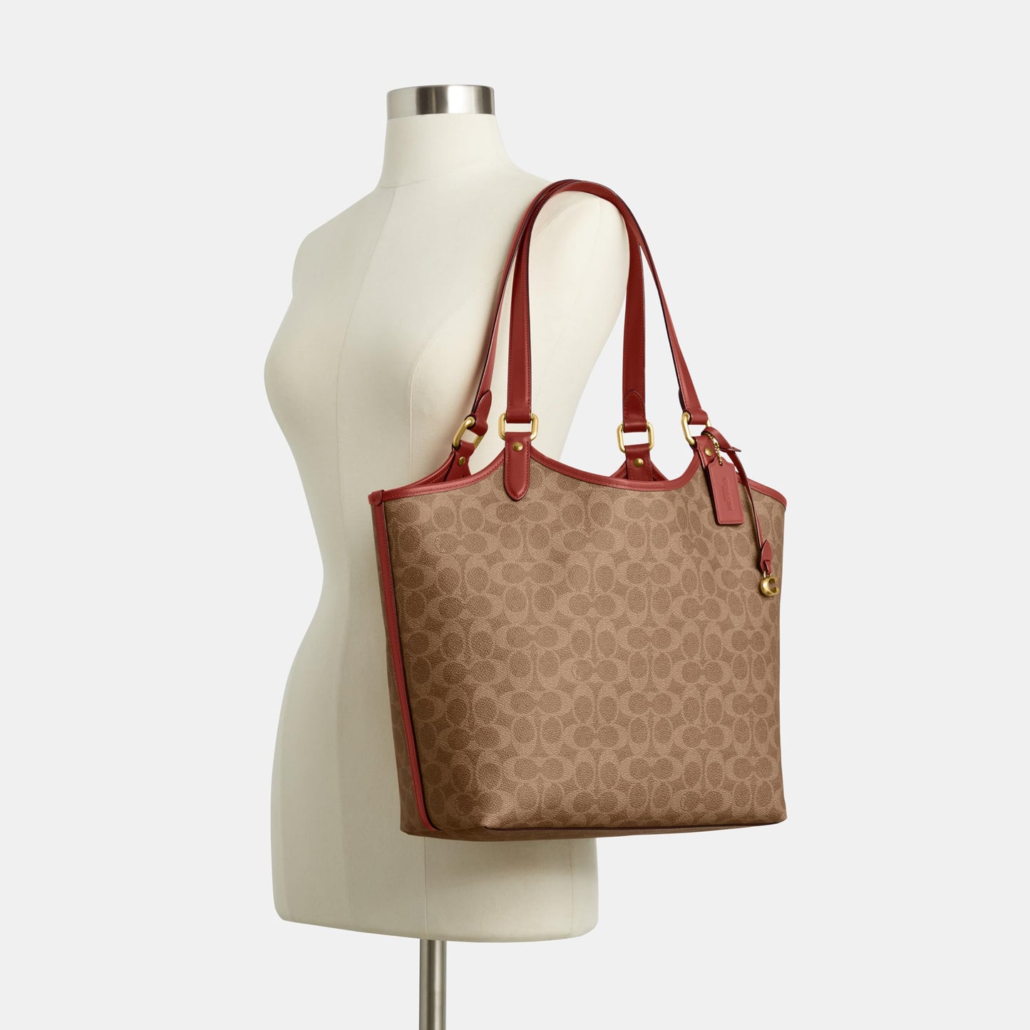 COACH Day Tote, B4/Tan Rust, One Size, Day Tote