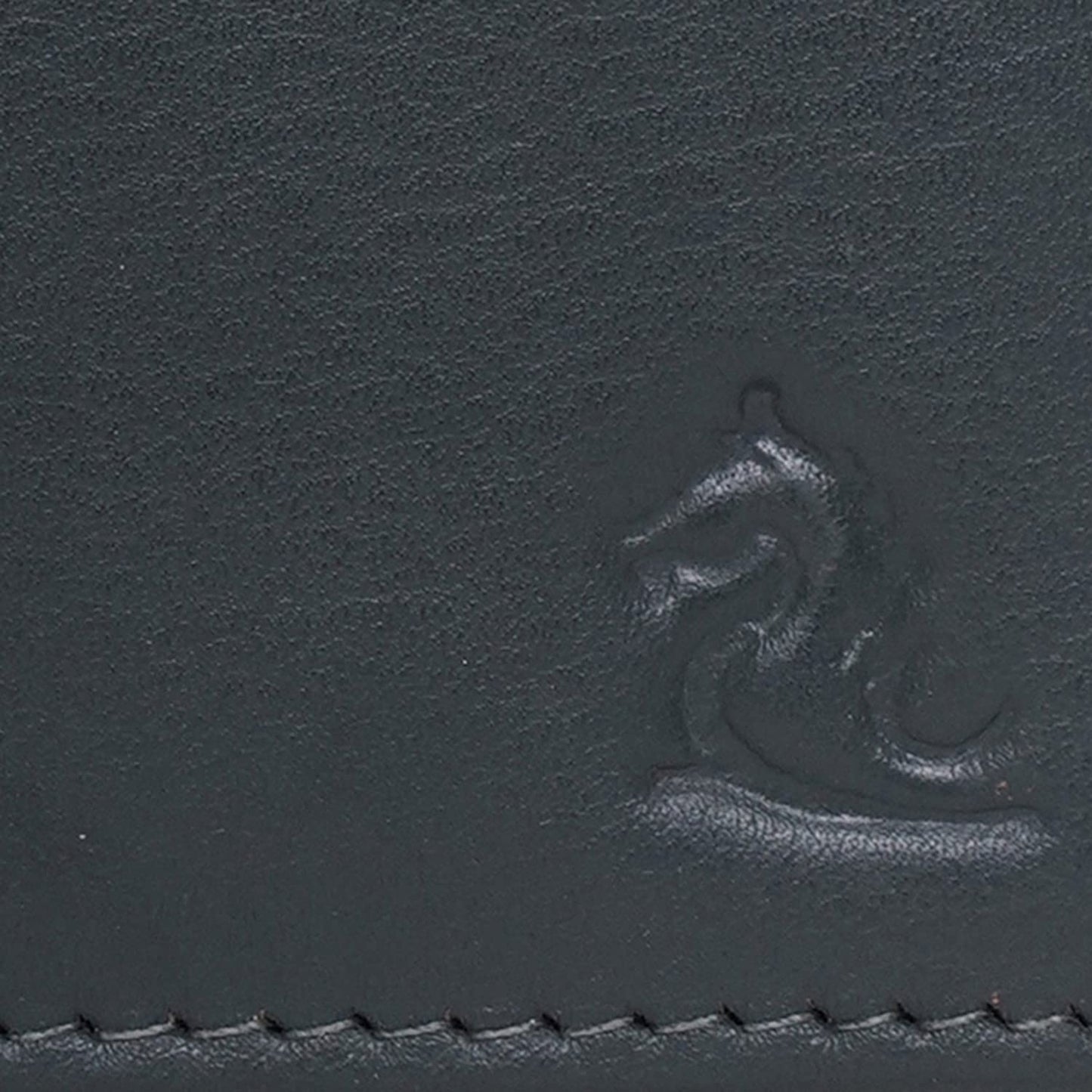 KARA Women Olive Leather Wallet I Genuine Leather Ladies Purse Visiting Card Holder - Wallet for Women I Trifold Clutch