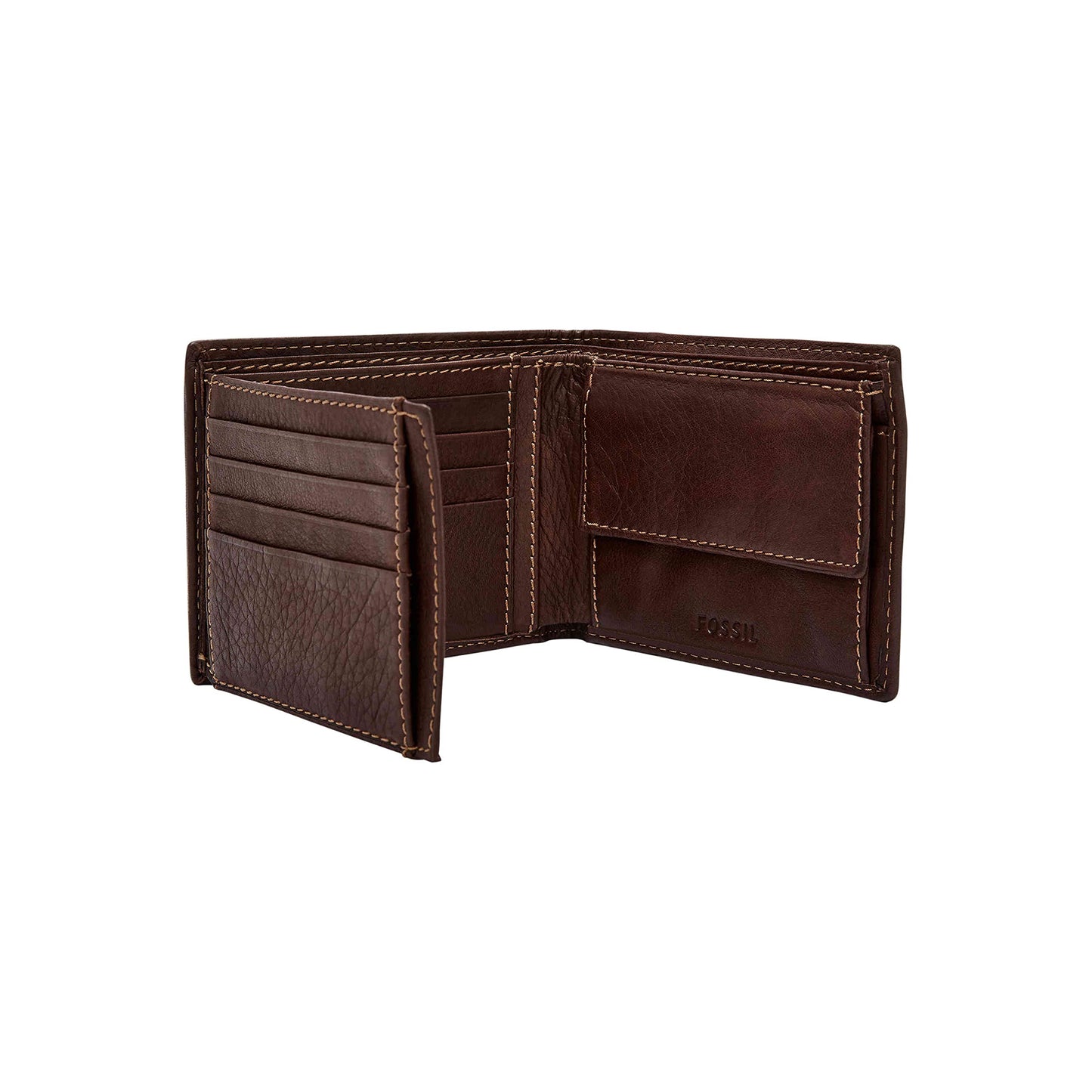 Fossil Lufkin Brown Wallet SML1391201