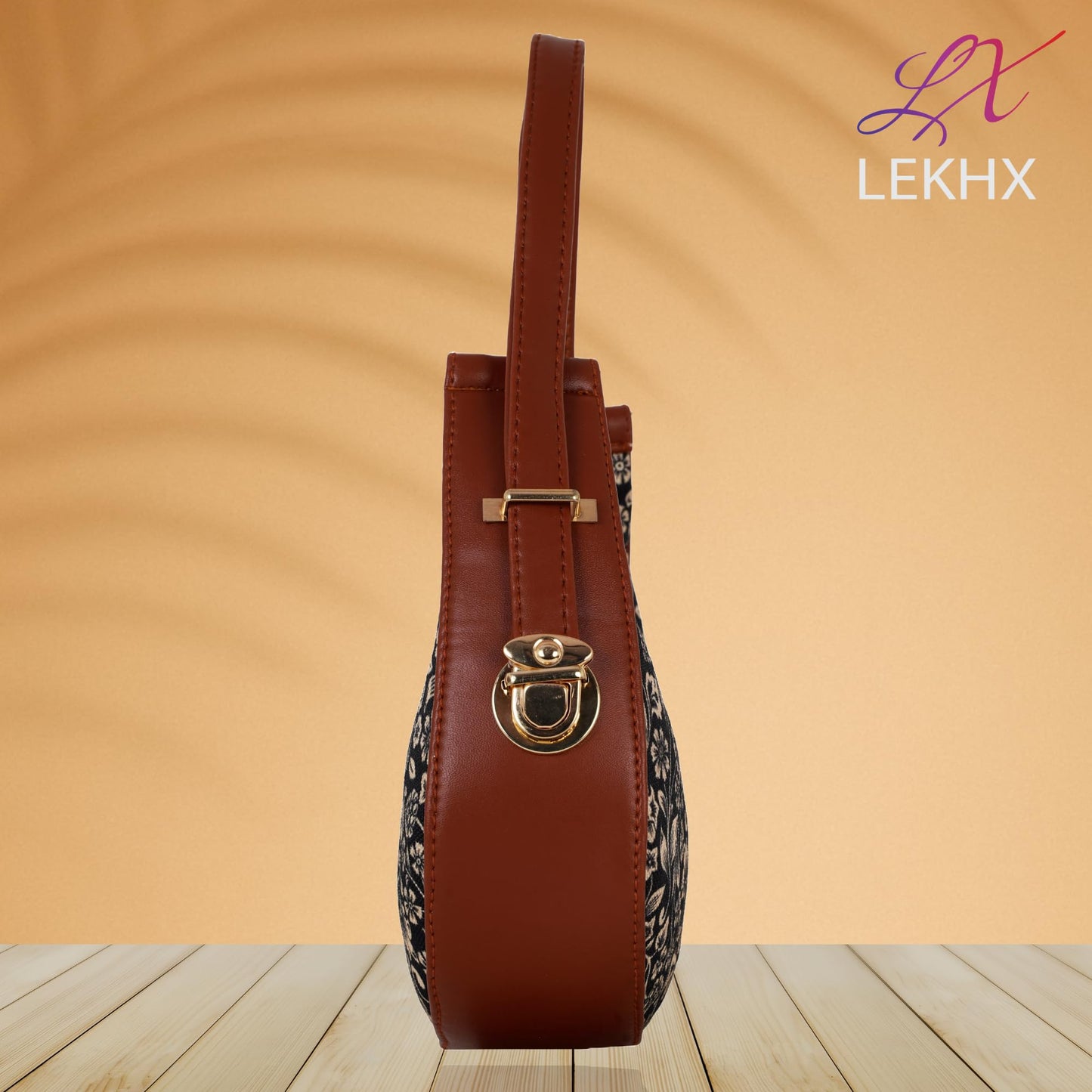 Small Half Moon Women’s Handbag with Detachable Sling Strap – Stylish Crescent-Shaped PU Leather Shoulder Bag for Girls & Ladies | Compact Crossbody Purse for Travel & Daily Use (Multicolor -1)