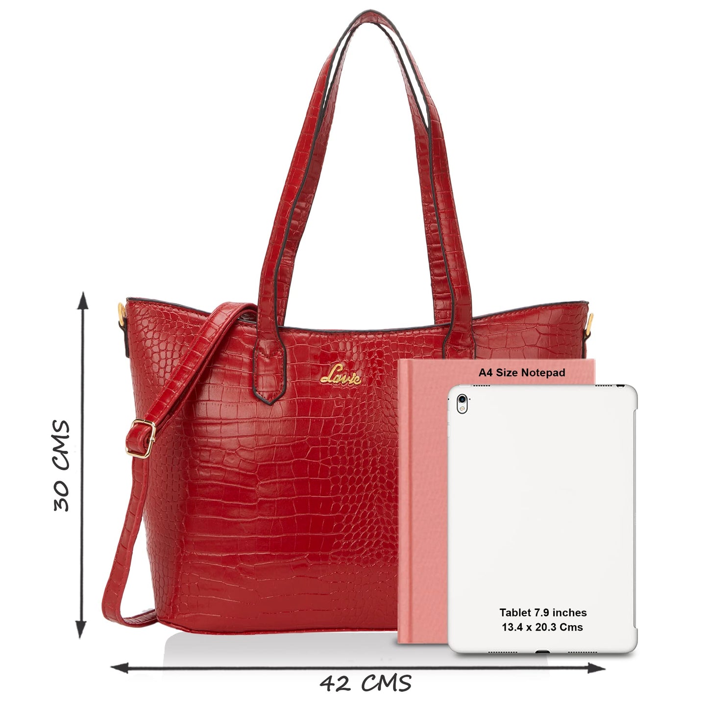 Lavie Hailon Large Tote (Red)