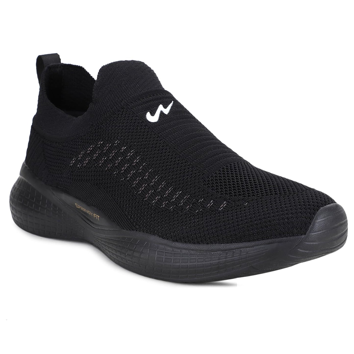 Campus Men's VAYU BLK/Gry Walking Shoes - 10UK/India 6G-626