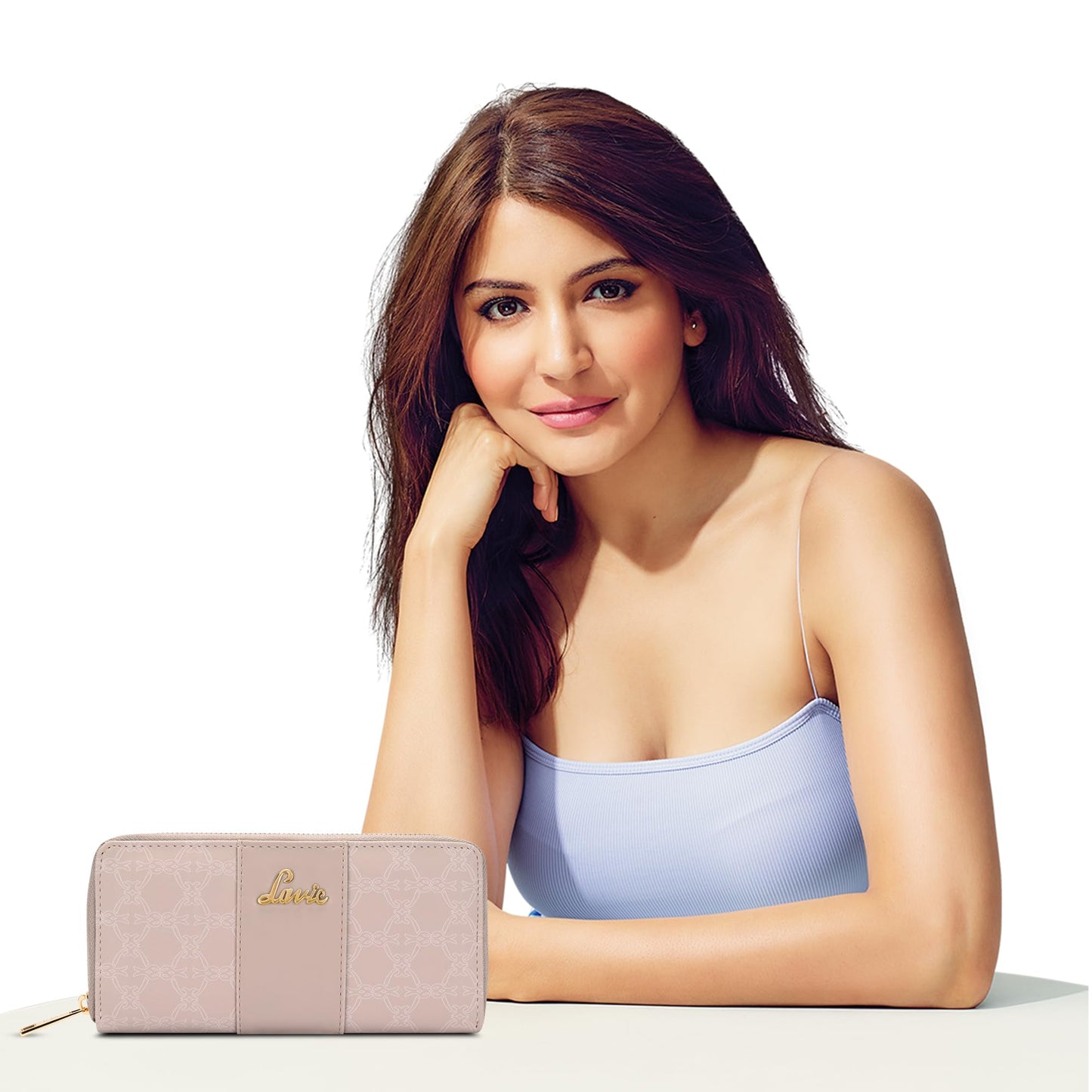 Lavie Women's Mono Wallet | Ladies Stylish Purse Bag | Credit Card, Money Holder | Zip Around Wallet | Gift for Women