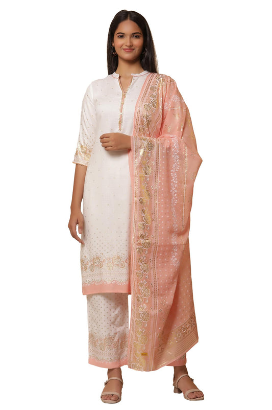 Aurelia Women's Floral Printed Straight Kurta Set with Palazzos & Dupatta_24AUAS15041-507777_L