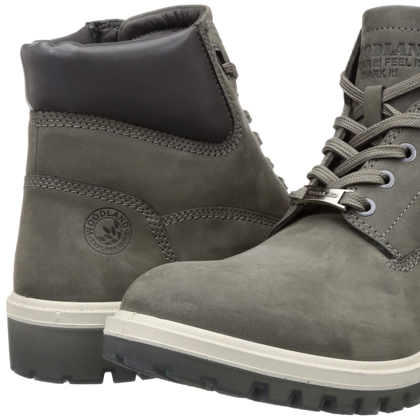 Woodland Men's 2974118SA Dgrey 2 Leather Ankle Boot-9 UK (43 EU) (10 US) (GB 2974118SADGREY 2)
