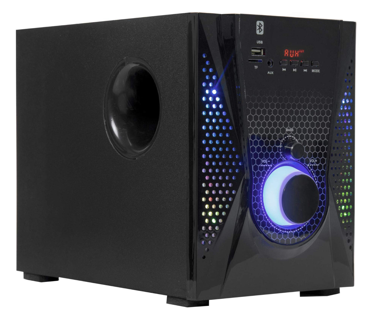 TRONICA Version: 4 Ace Series 5.1 Home Theater System with Bluetooth/PenDrive/Fm/TV/Aux Support with Remote & LED Spectrum
