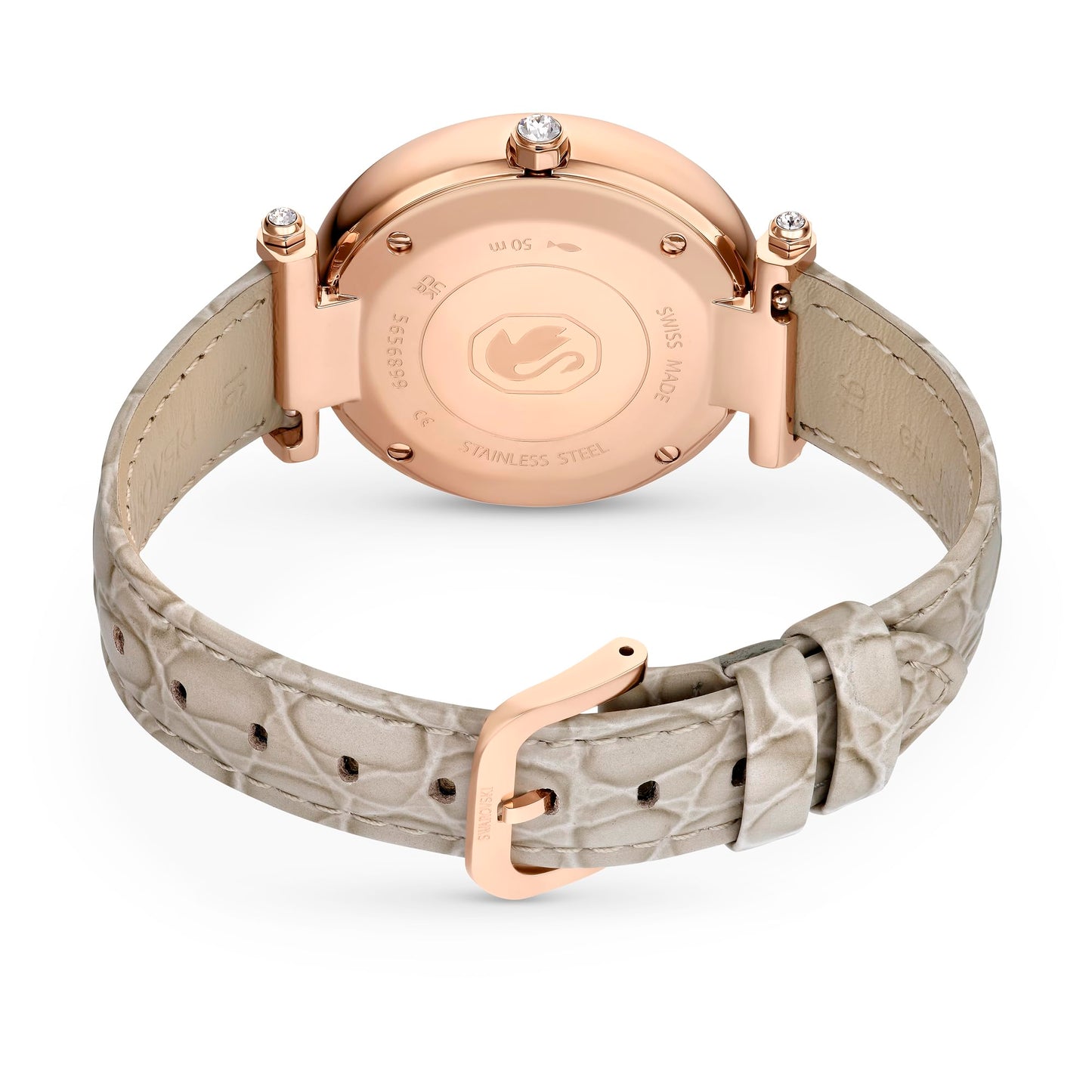 Swarovski Analog Beige Dial Women's Watch-5656899