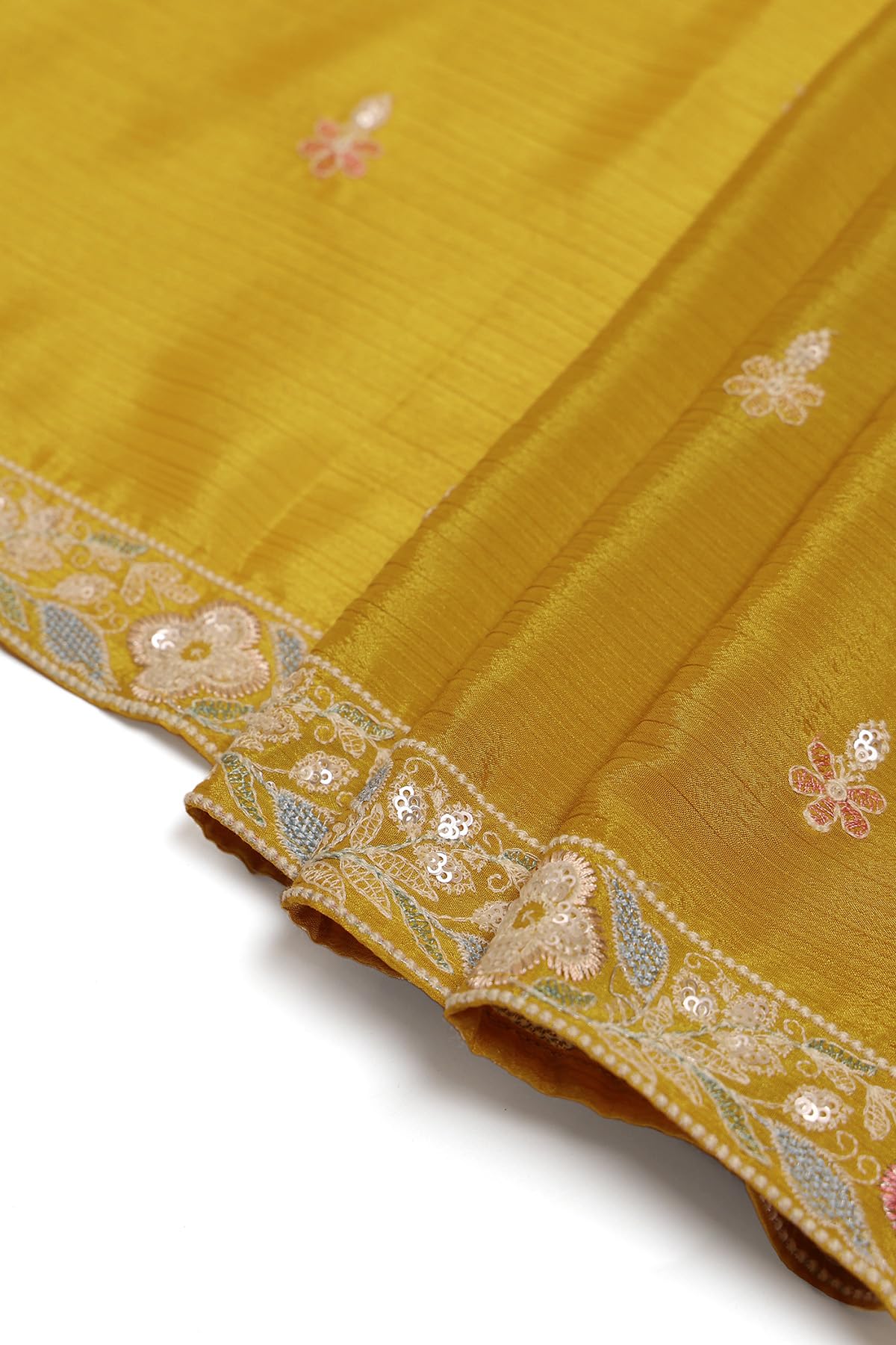 Soch Women's Chinon Salwar Suit Set (OWS5CD21612_Mustard